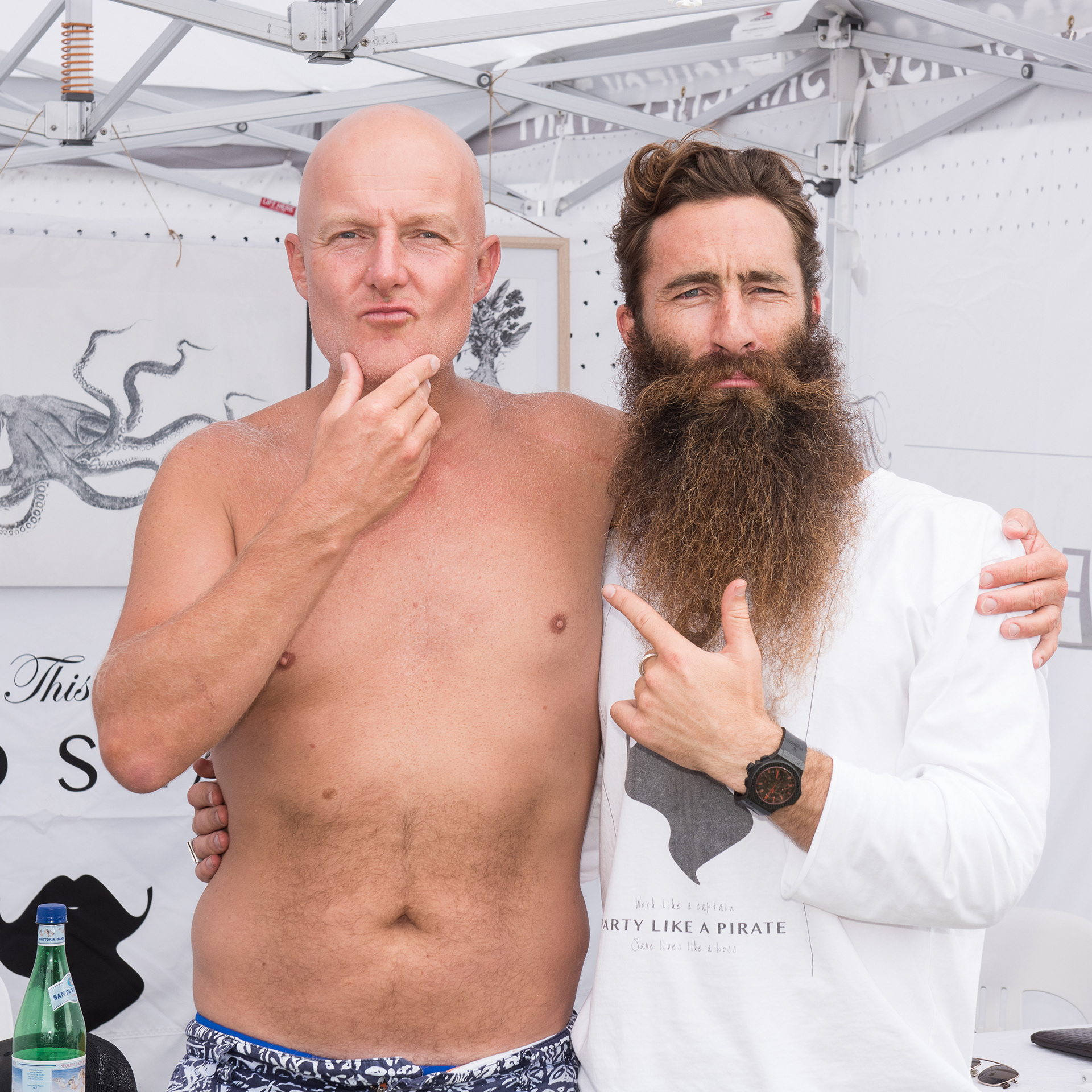 BeardSeason & Skin Cancer Institute Popup at Bronte