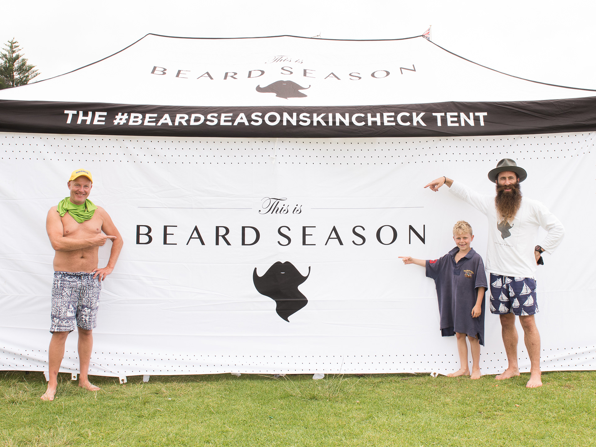 BeardSeason & Skin Cancer Institute Popup at Bronte