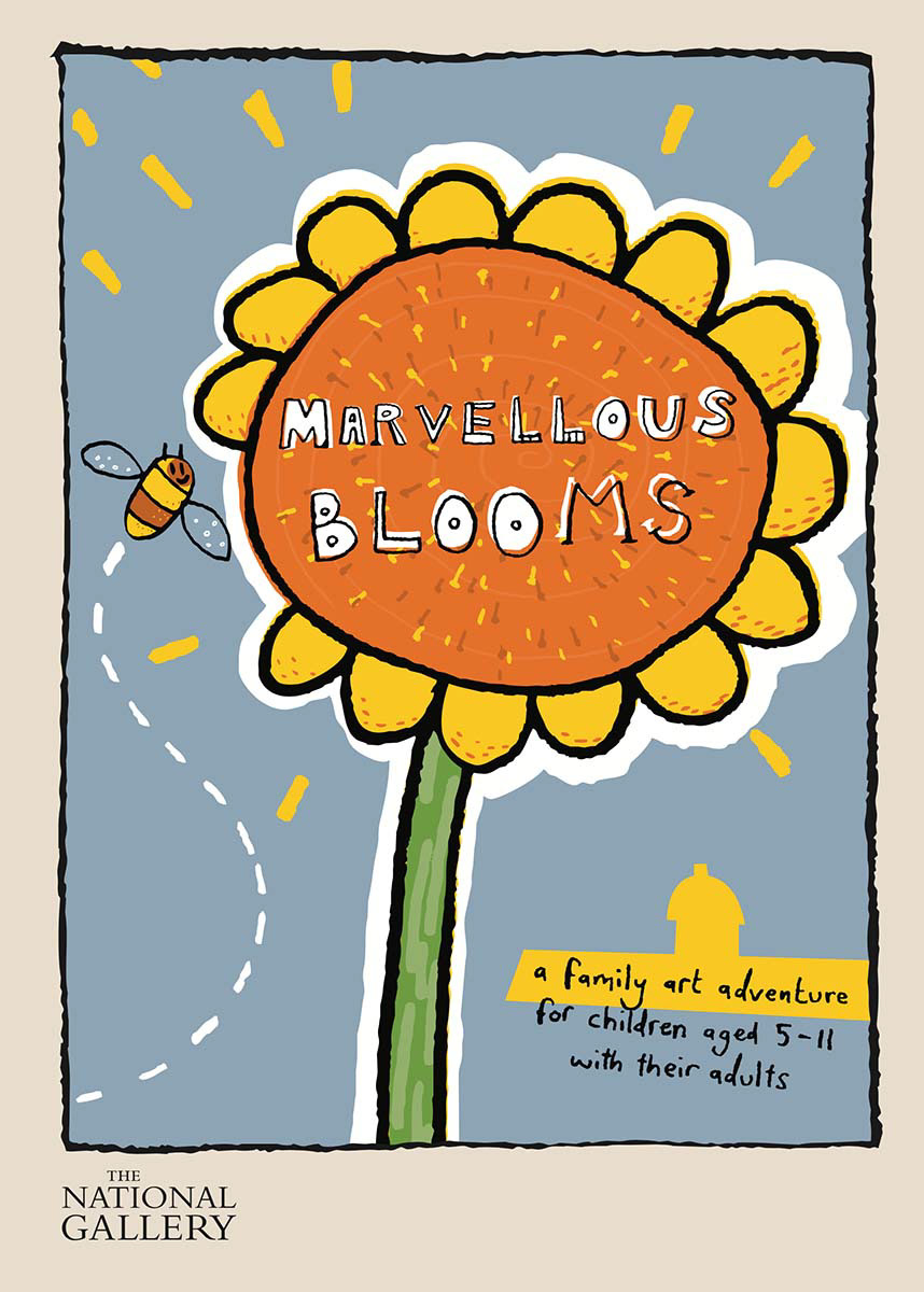 Marvellous Blooms work book cover.