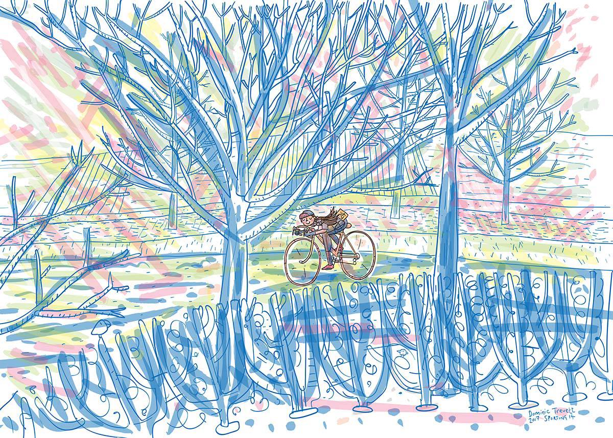 Illustration for the Kingston Wheelers CC