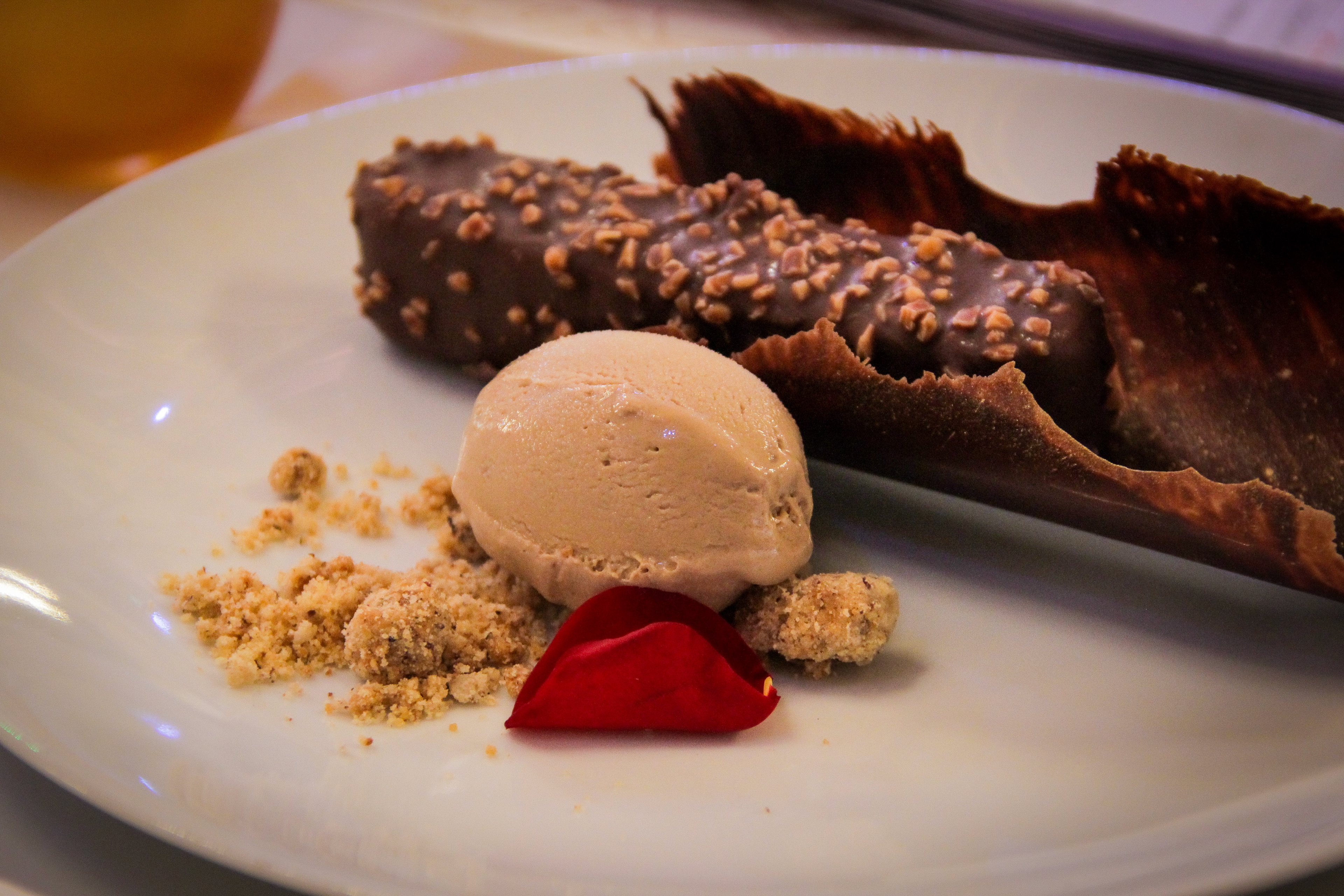 Frozen dessert.