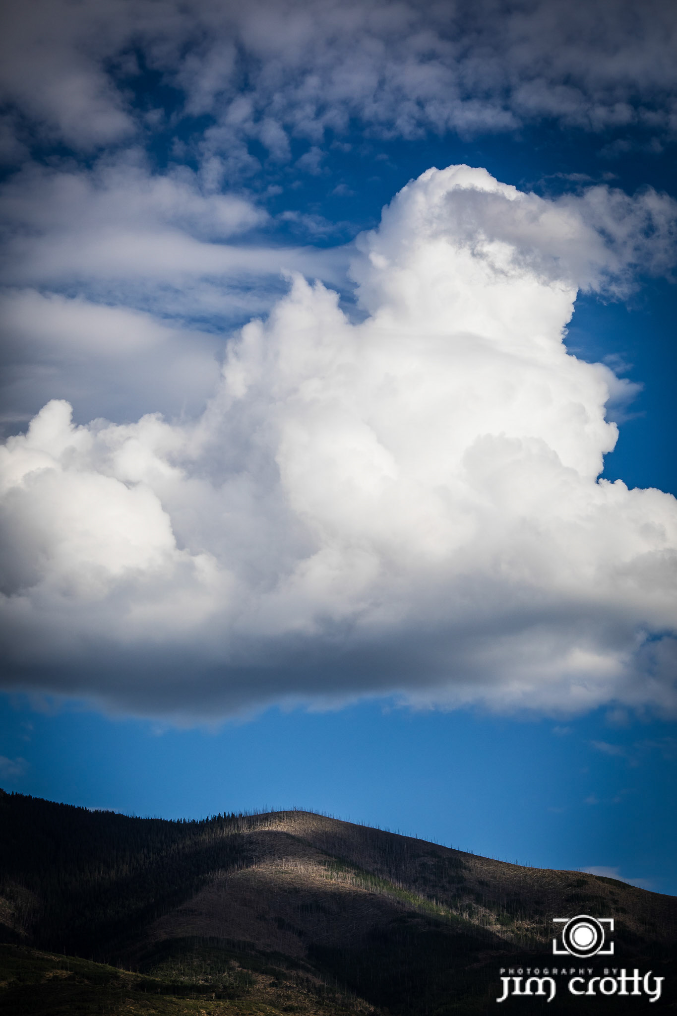 Summer sky near Questa, New Mexico