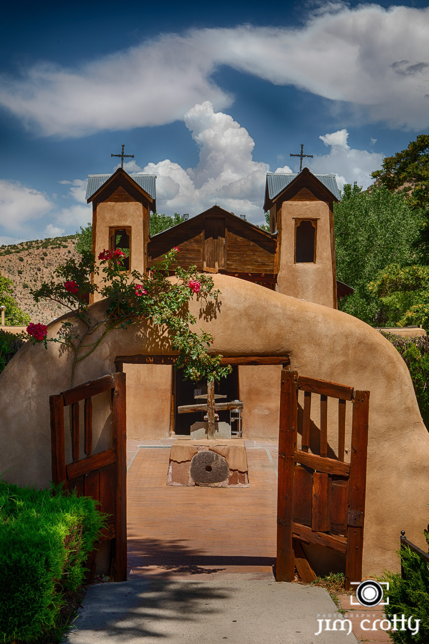 Sancturary and Chapel at Chimayo, New Mexico