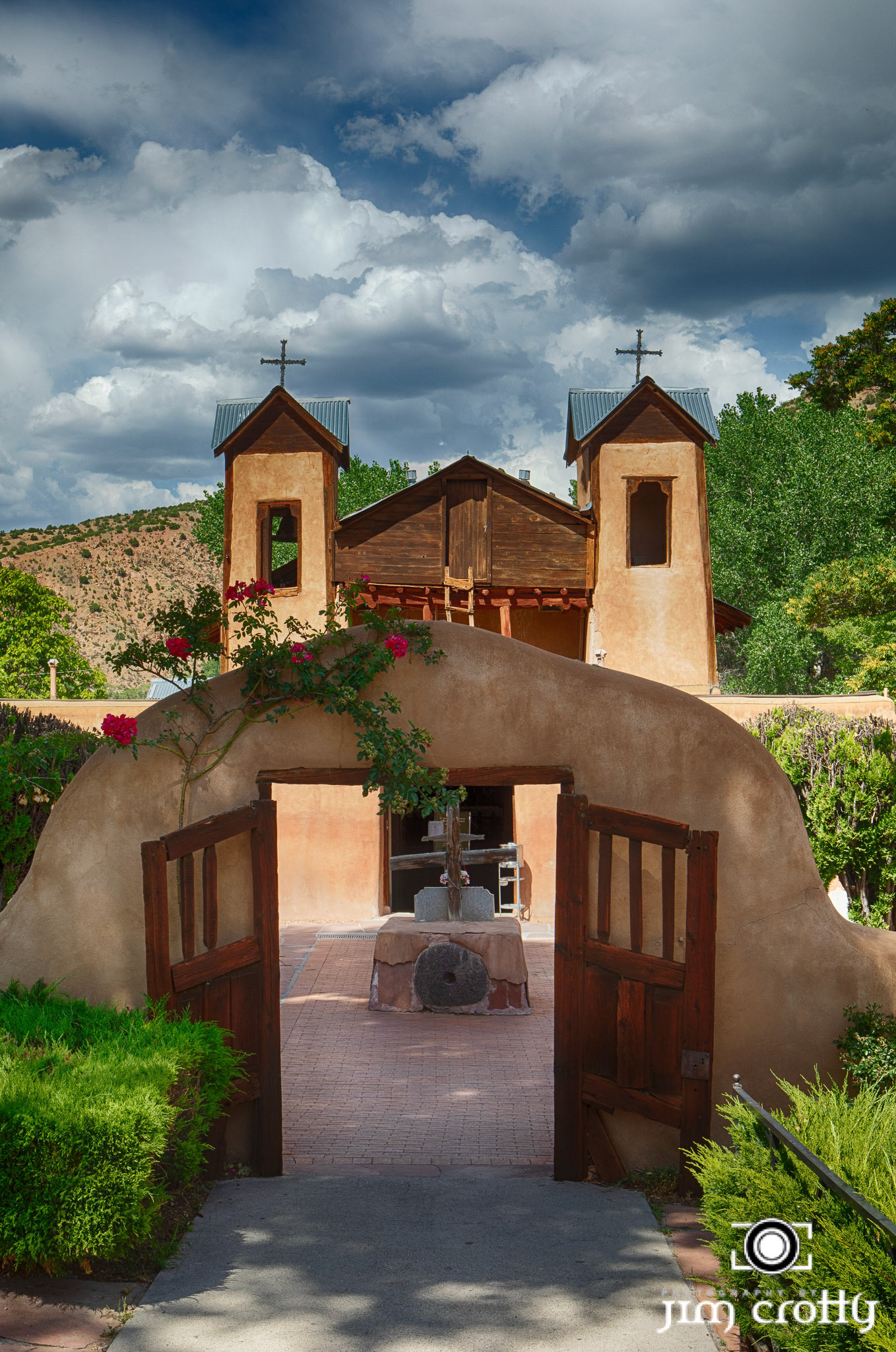 Sancturary and Chapel at Chimayo, New Mexico