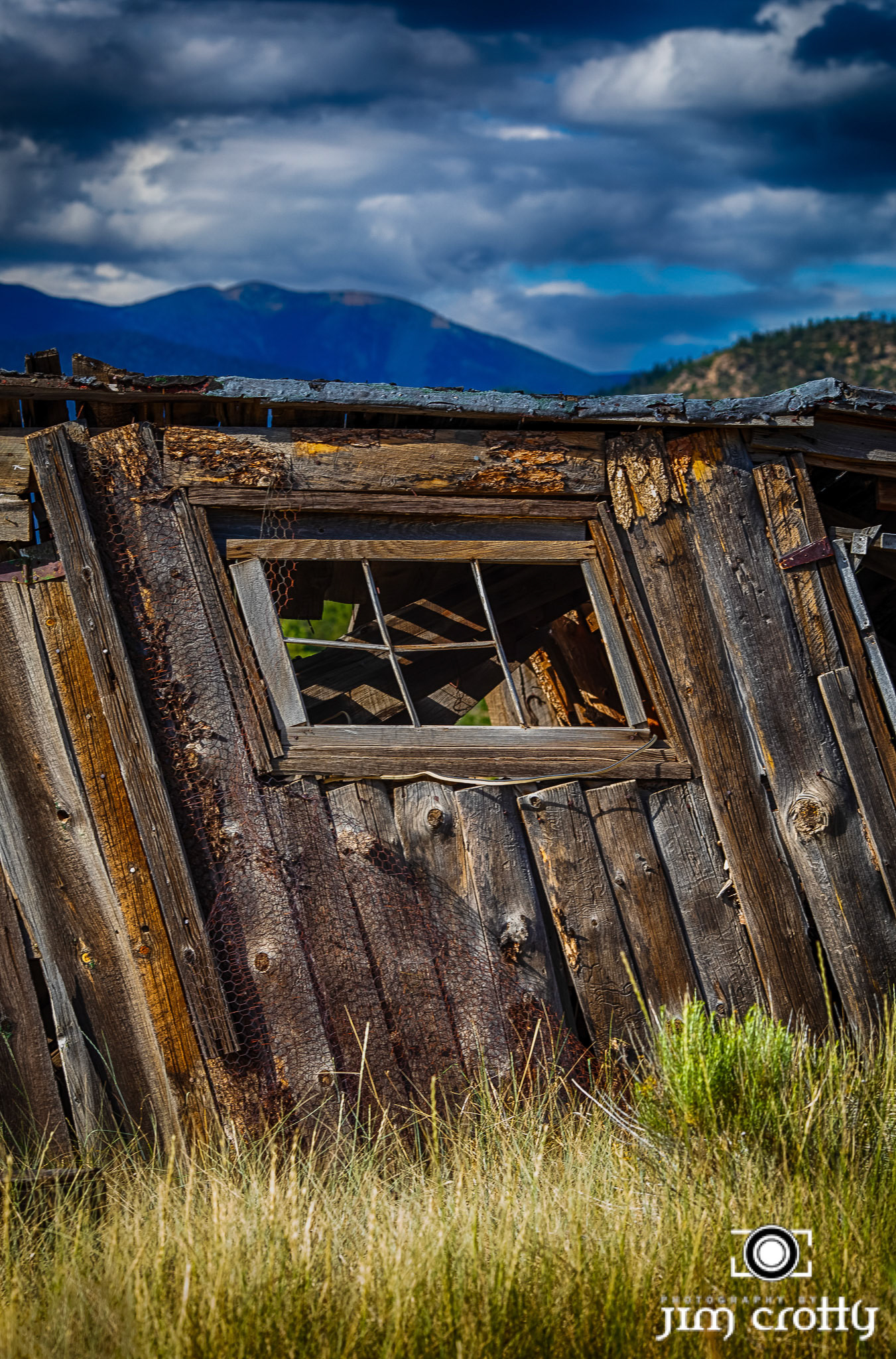 Landscape and rural scenes on road outside of Taos, New Mexico