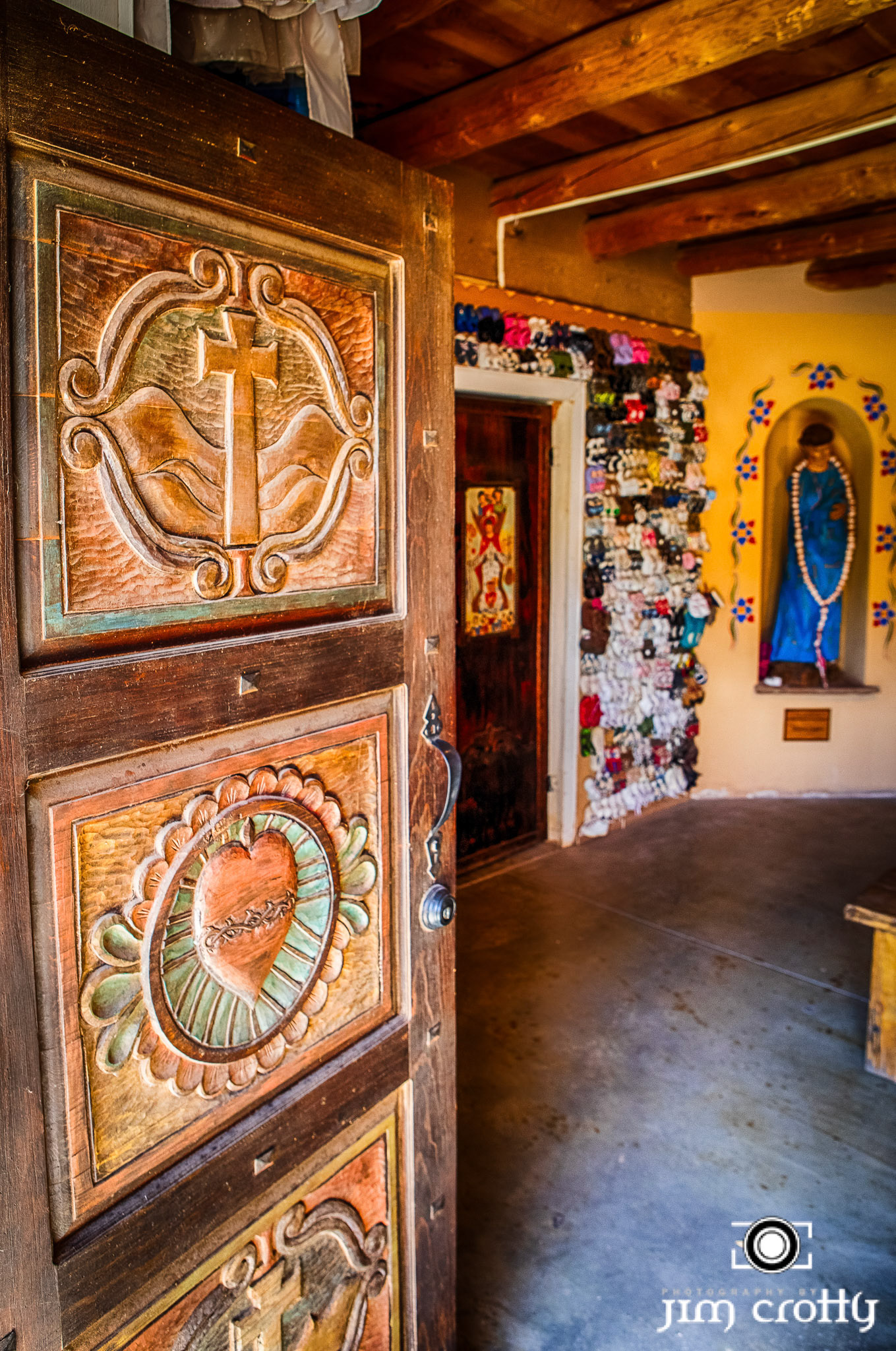 Sancturary and Chapel at Chimayo, New Mexico