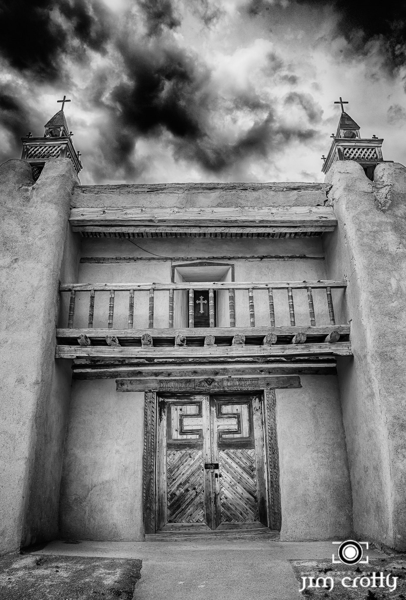 San Jose de Garcia Church in Las Trampas, New Mexico