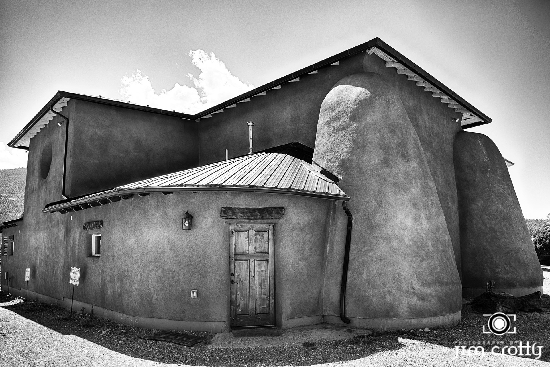 Exterior and Interior Photography of St. Anthony Church in Questa, New Mexico