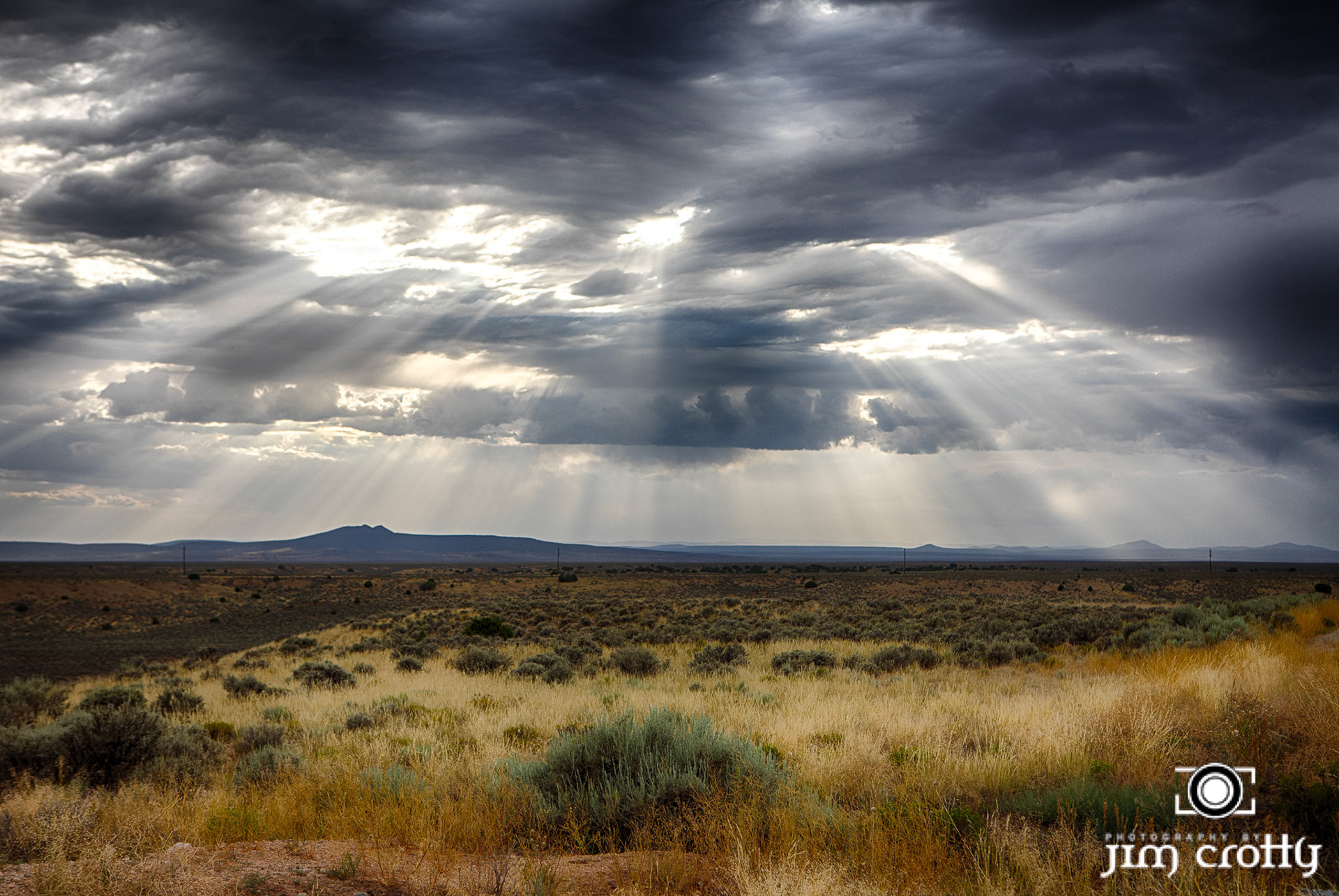 Landscape and rural scenes on road outside of Taos, New Mexico