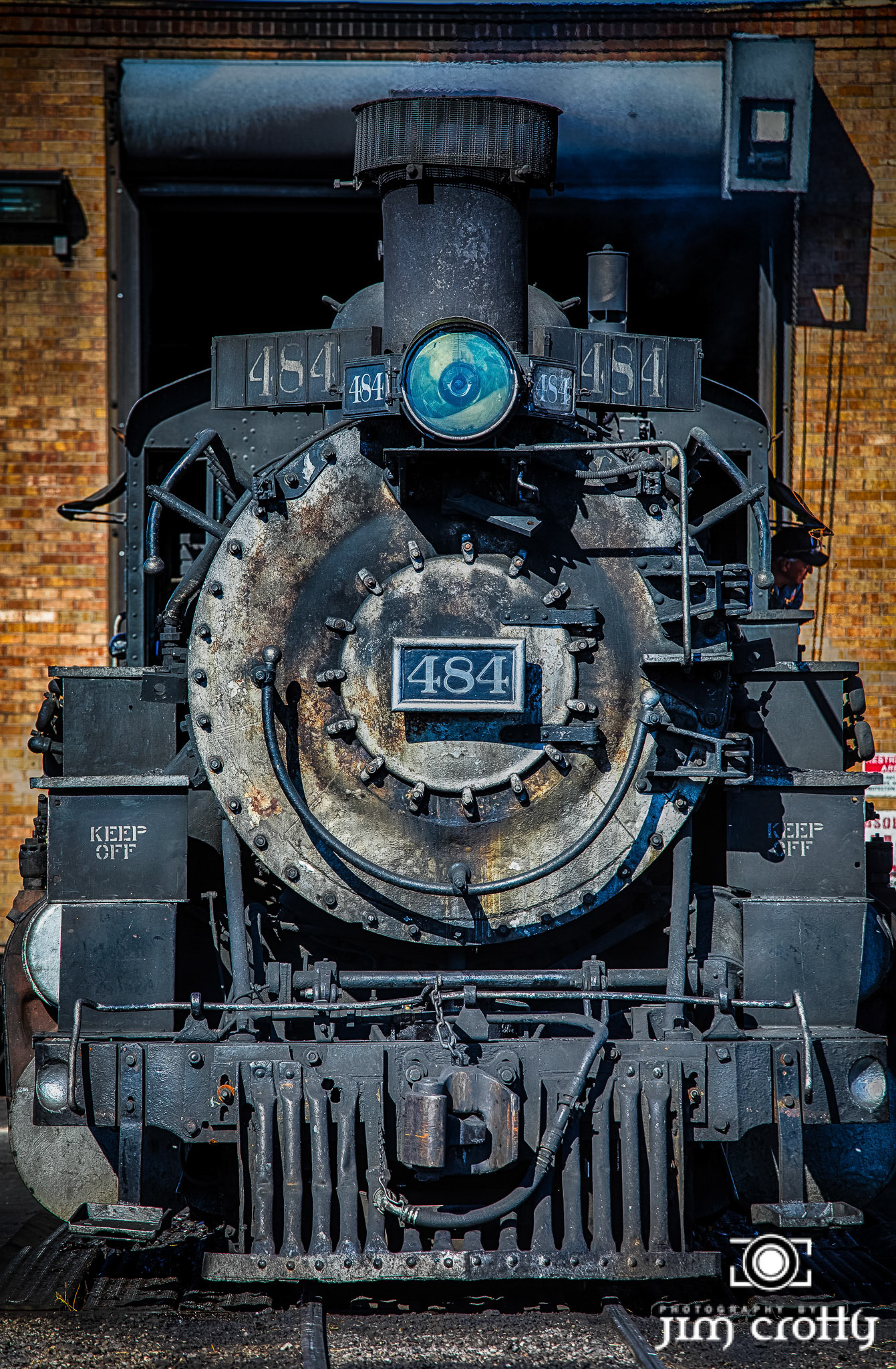 Train and landscapes along the Cumbre &amp; Toltec Scenic Railroad in and near Antonito, Colorado by Jim Crotty