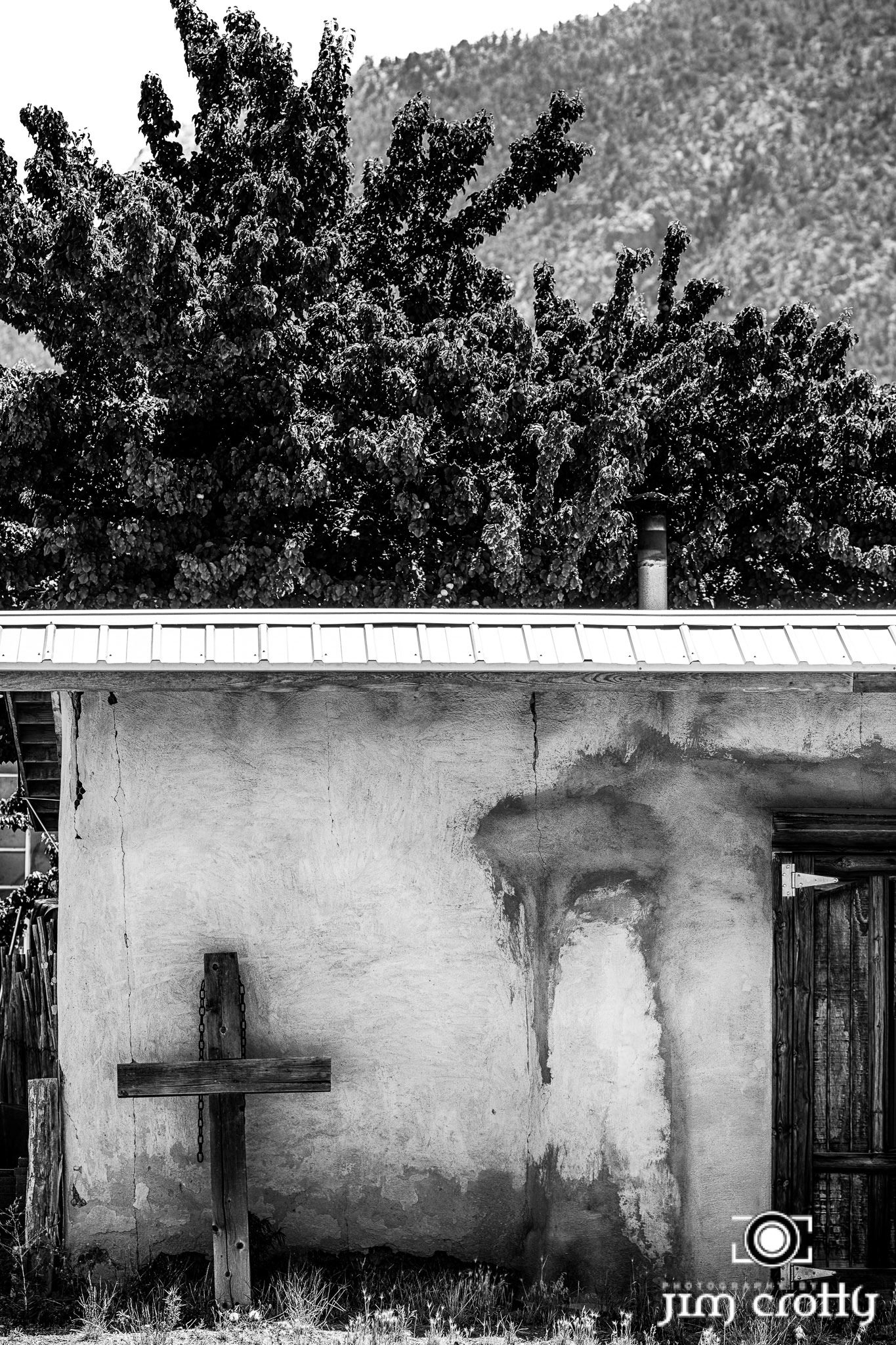 Exterior and Interior Photography of St. Anthony Church in Questa, New Mexico