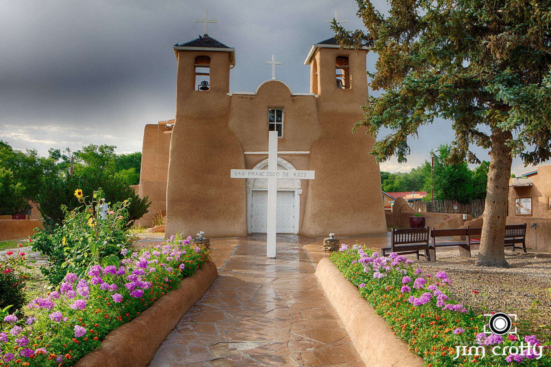 San Francisco de Asis Church in Taos, New Mexico