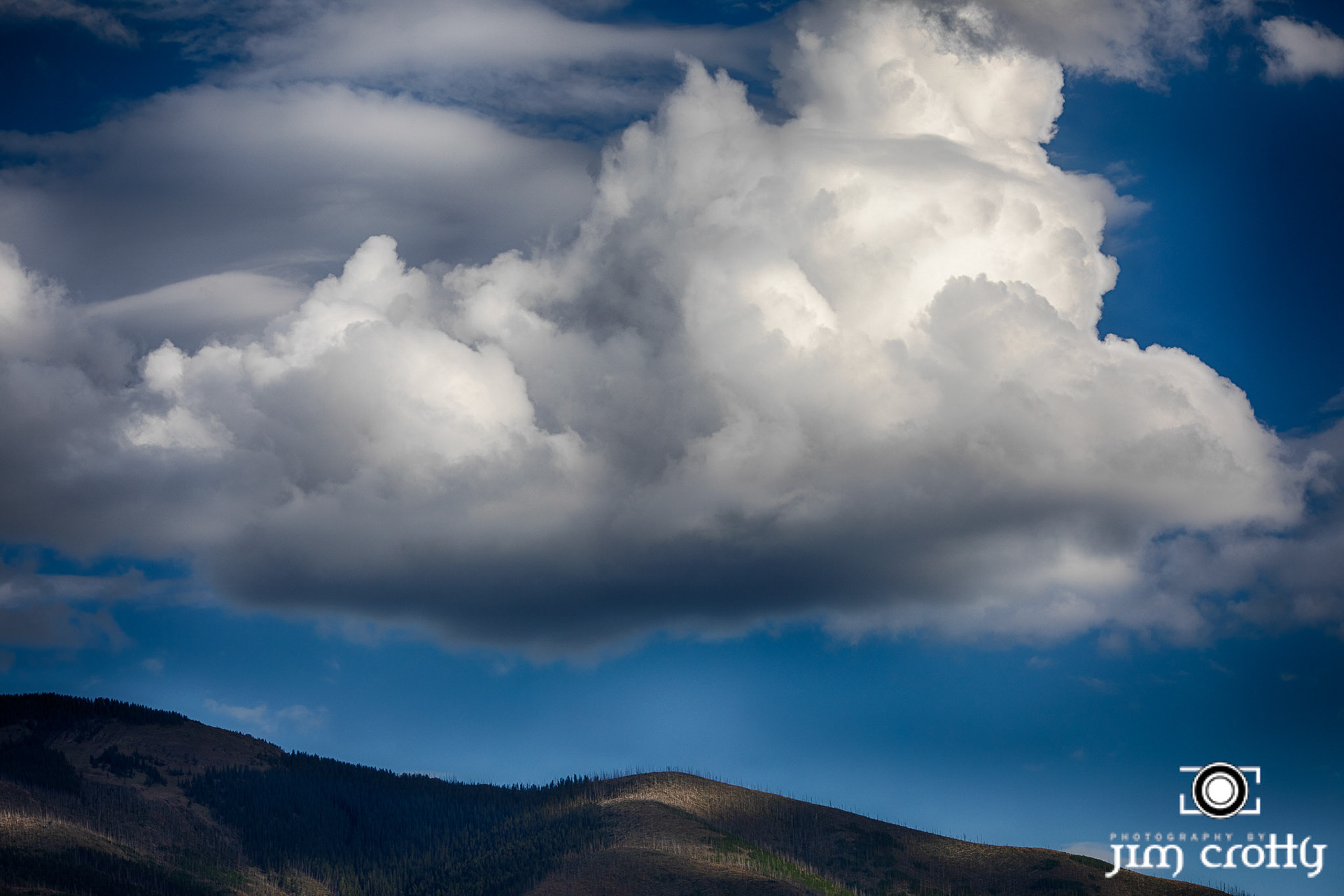Summer sky near Questa, New Mexico