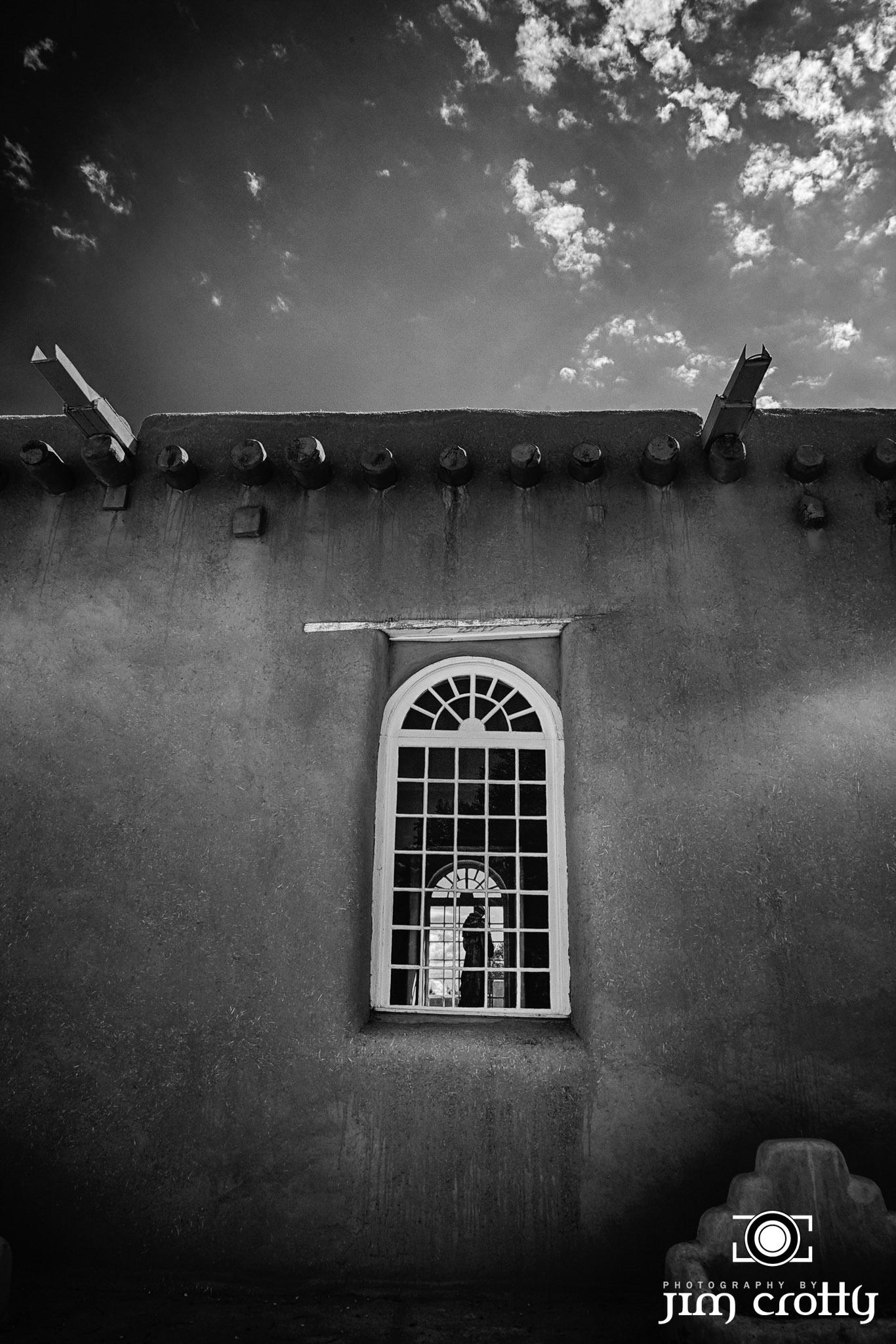 St. Francisco de Asis Catholic Church in Taos New Mexico by Jim Crotty
