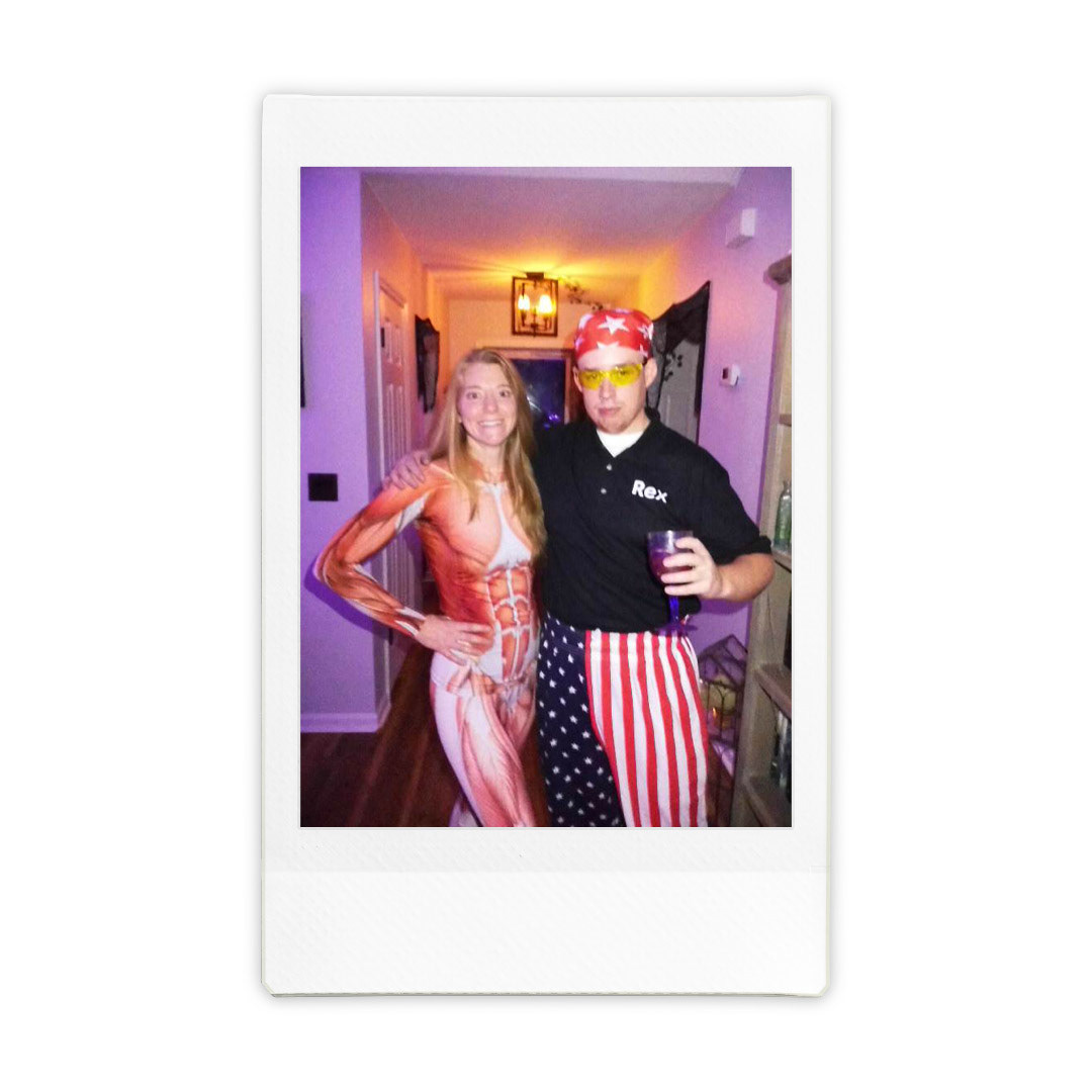 Halloween 2022 - Muscle Mom & Rex Kwando