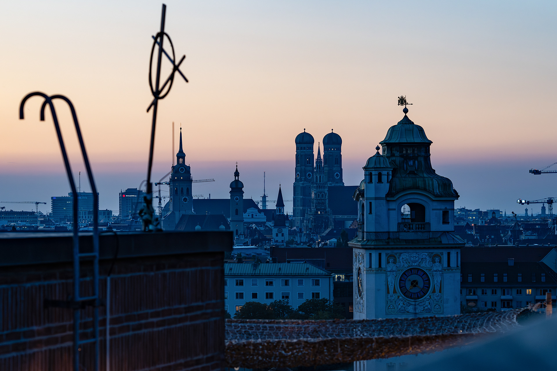 Blick auf die Altstadt München