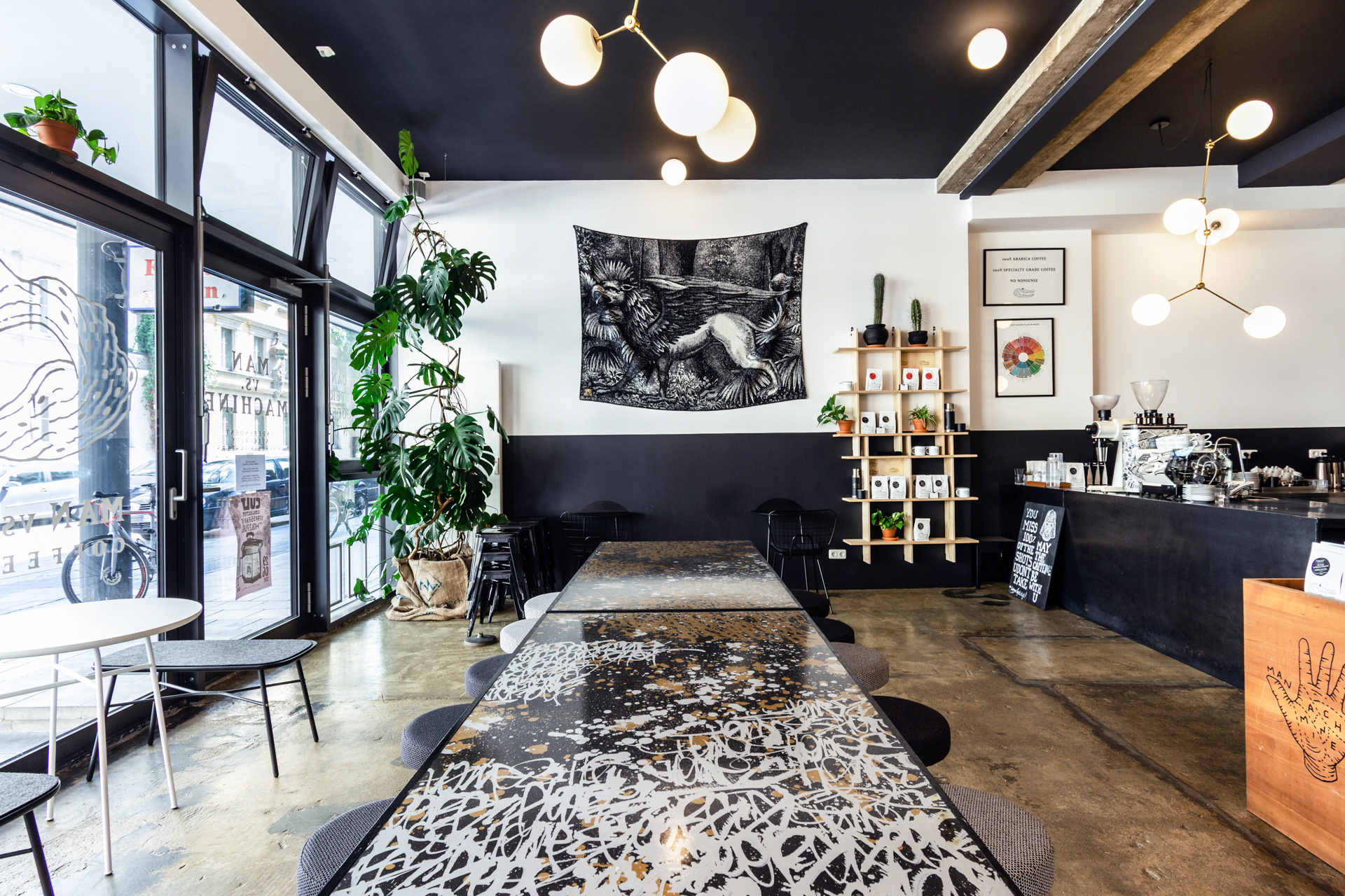 Man Vs. Machine Kaffeerösterei München  I  PW QUADRAT Architekten