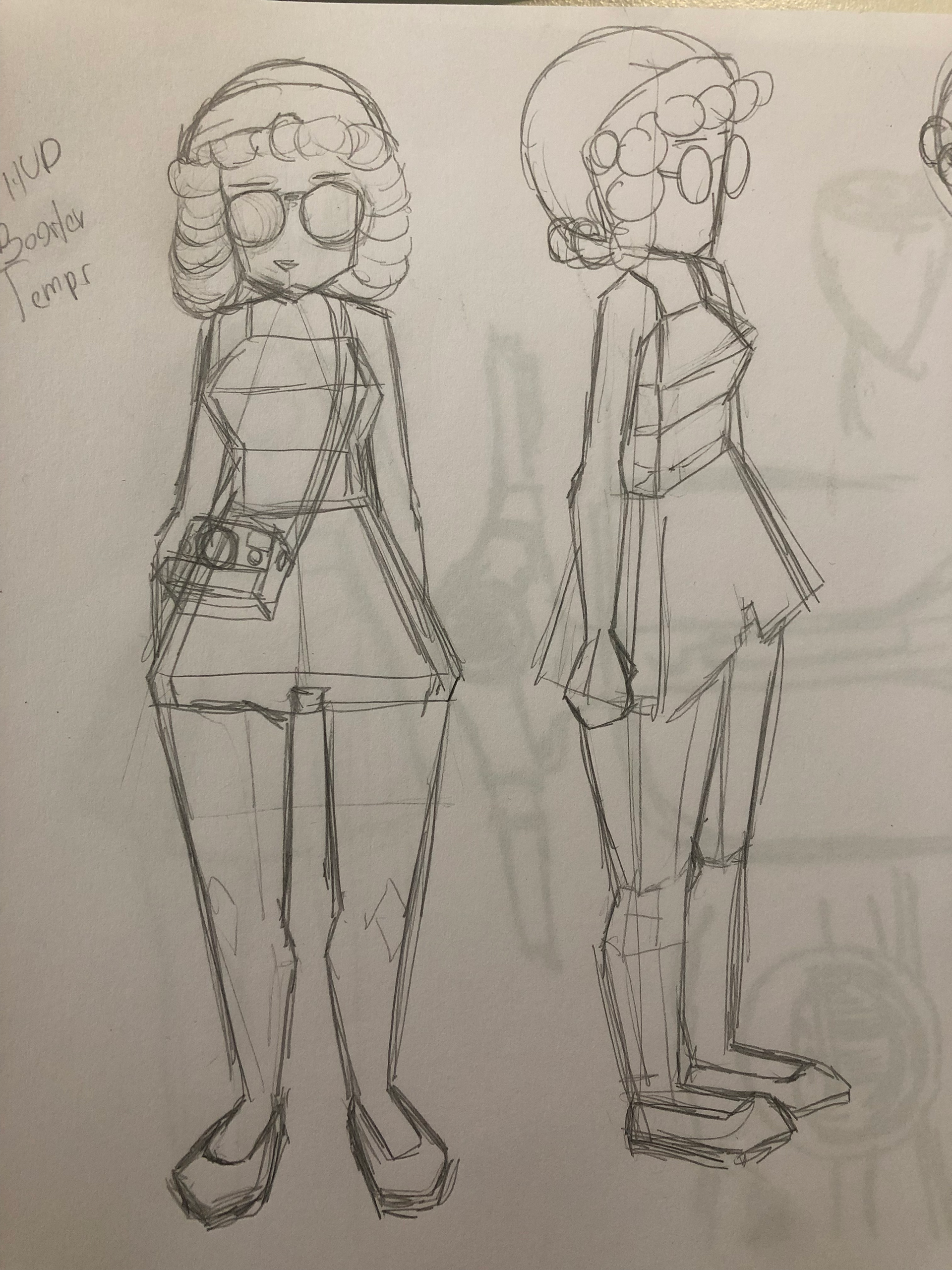 Croquis personnage