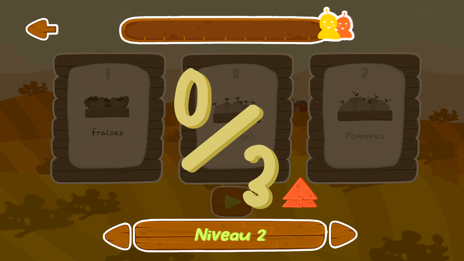Choix de Niveau