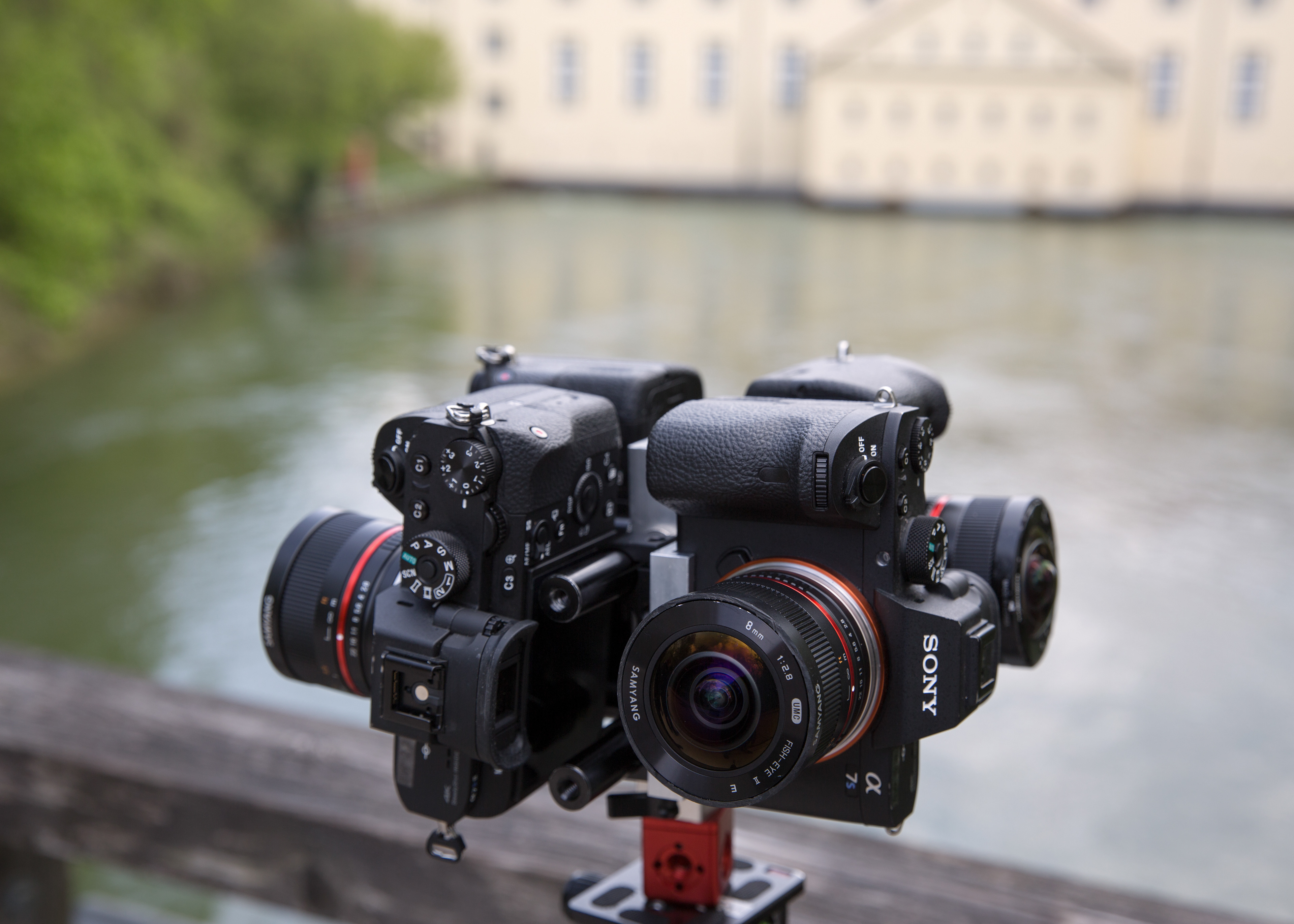 Ourself designed, most slim 4topia Sony Rig