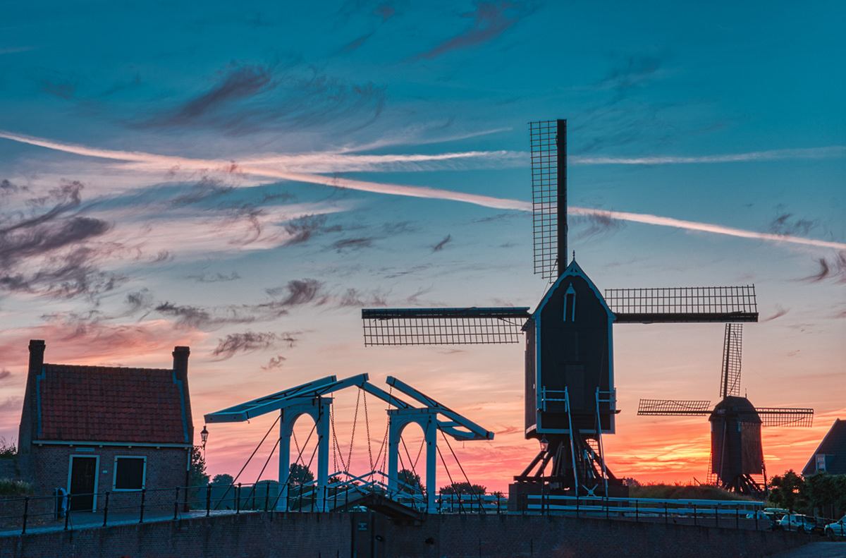 De haven van Heusden