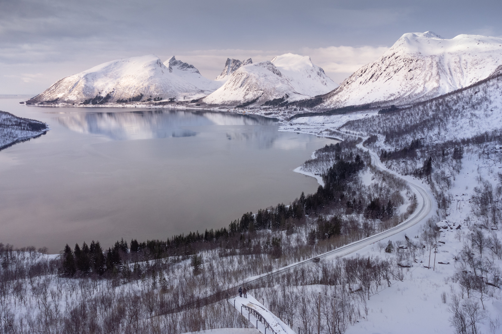 Bergsbotn winter on Senja