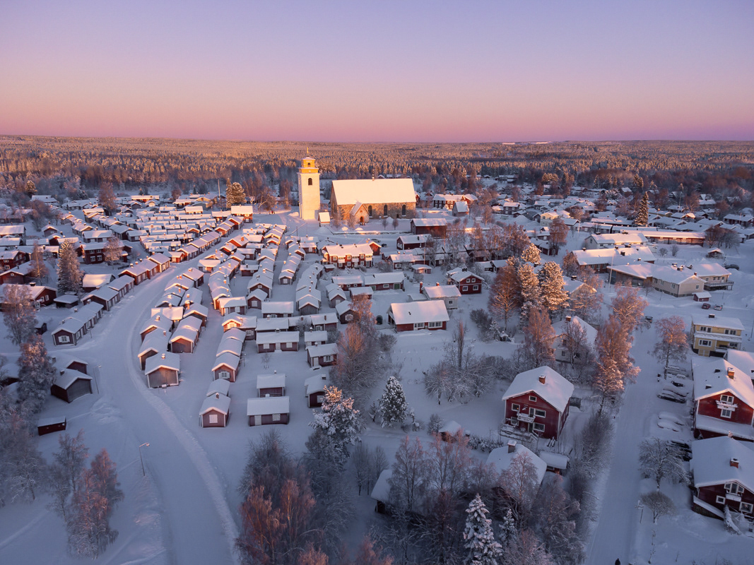 Gammel stad from above