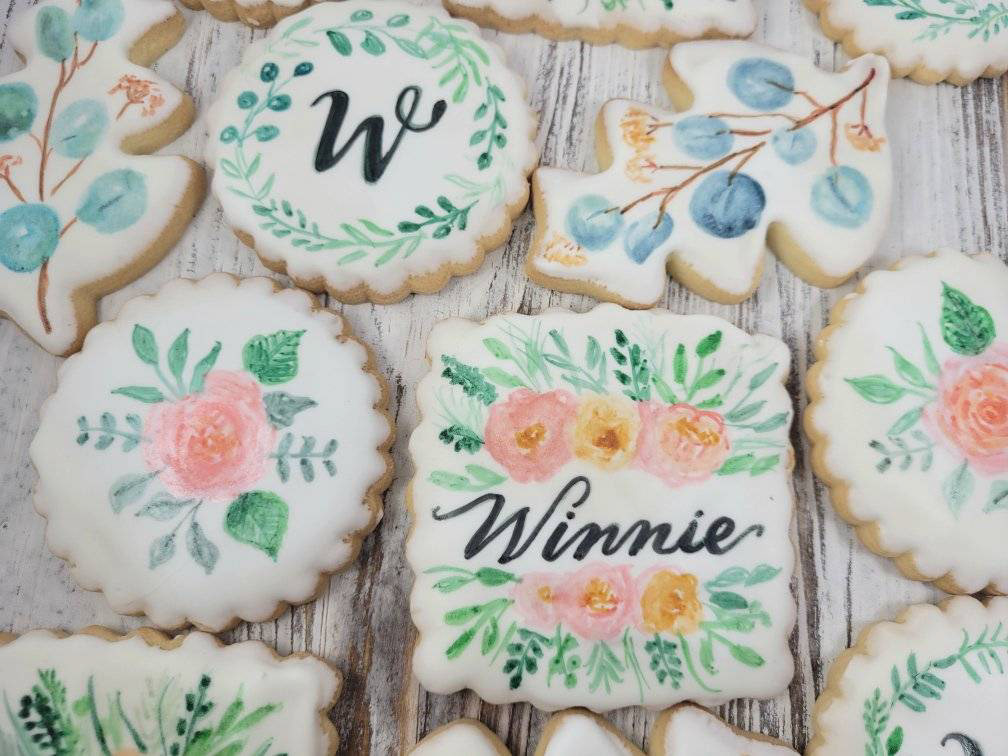 Custom Baby Shower Cookies