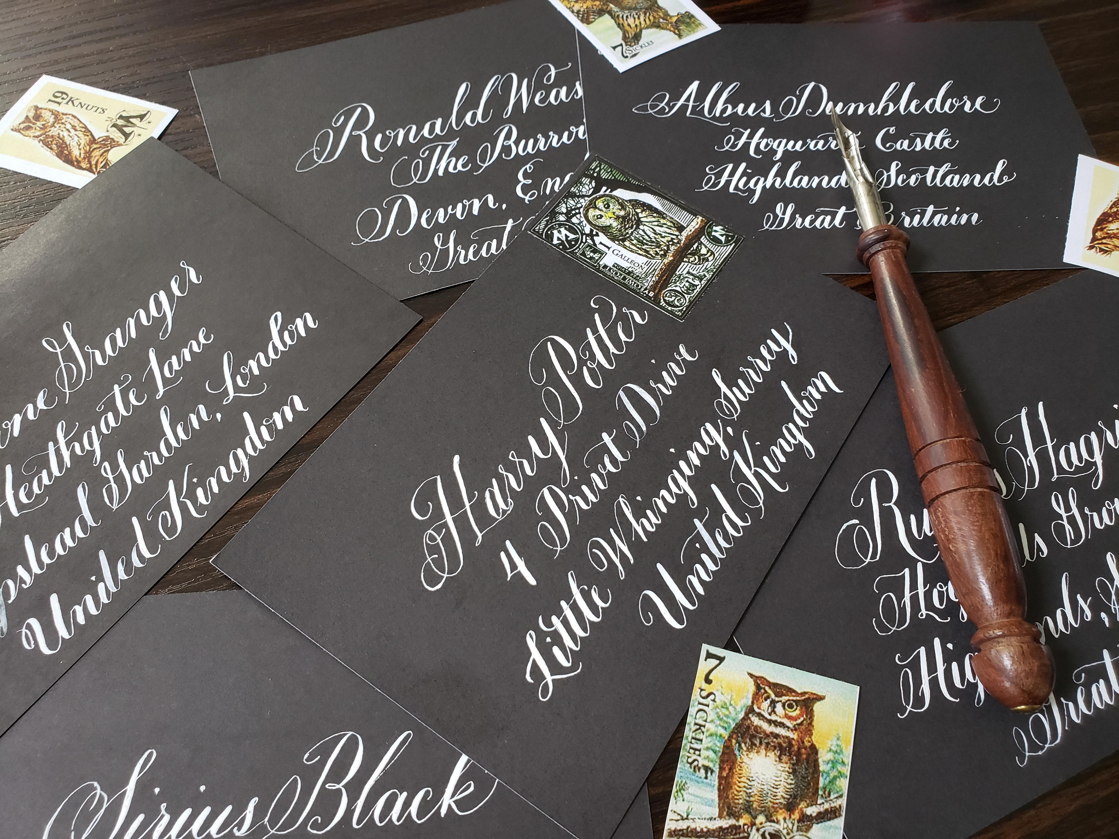 Formal Calligraphy Exemplars