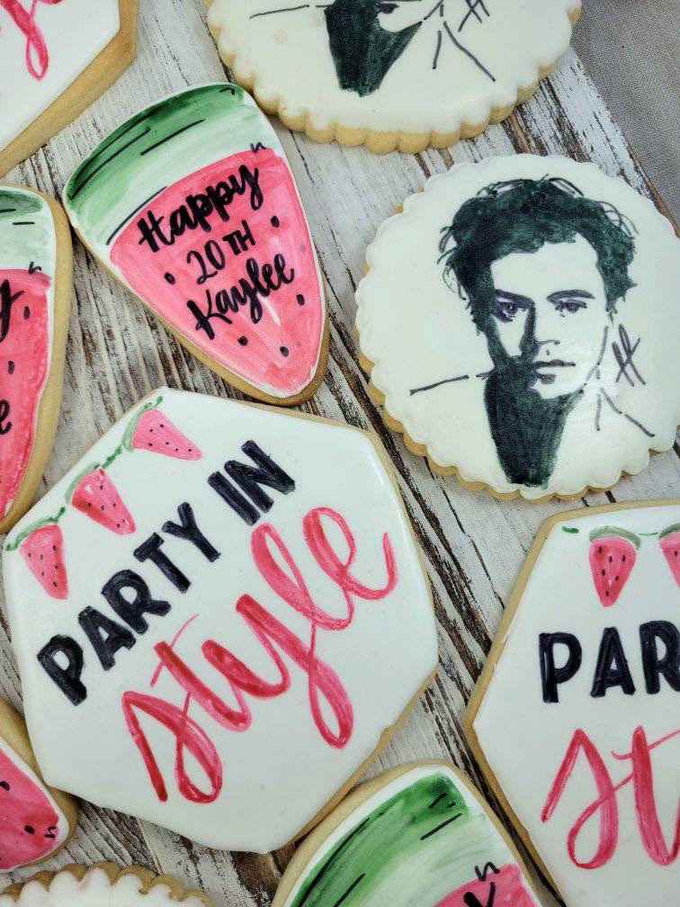 Custom Birthday Cookies