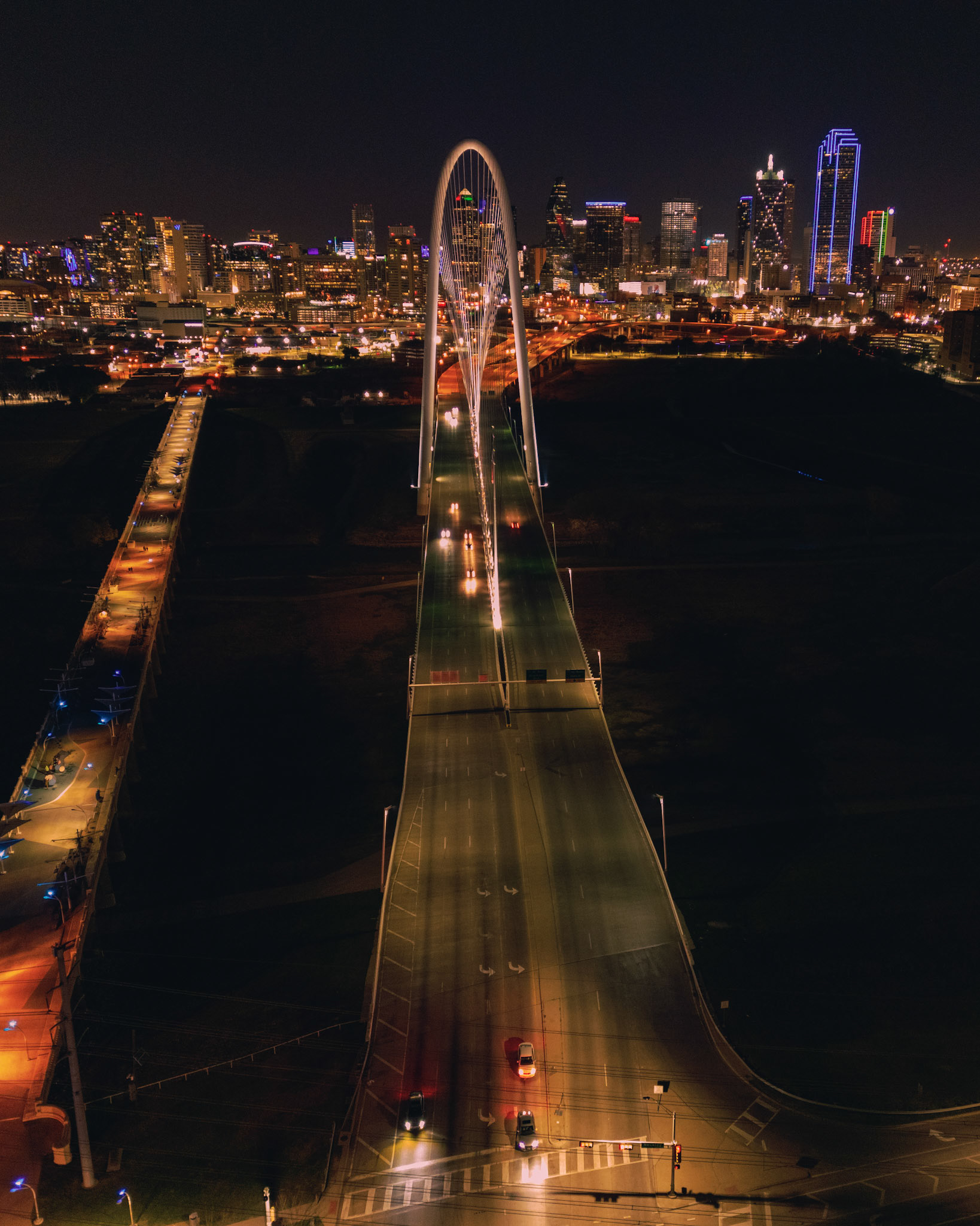 Margaret Hunt Bridge - Dallas, Texas -