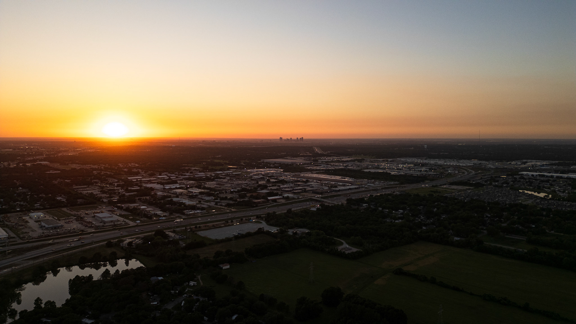 Sunset - Fort Worth, Texas -