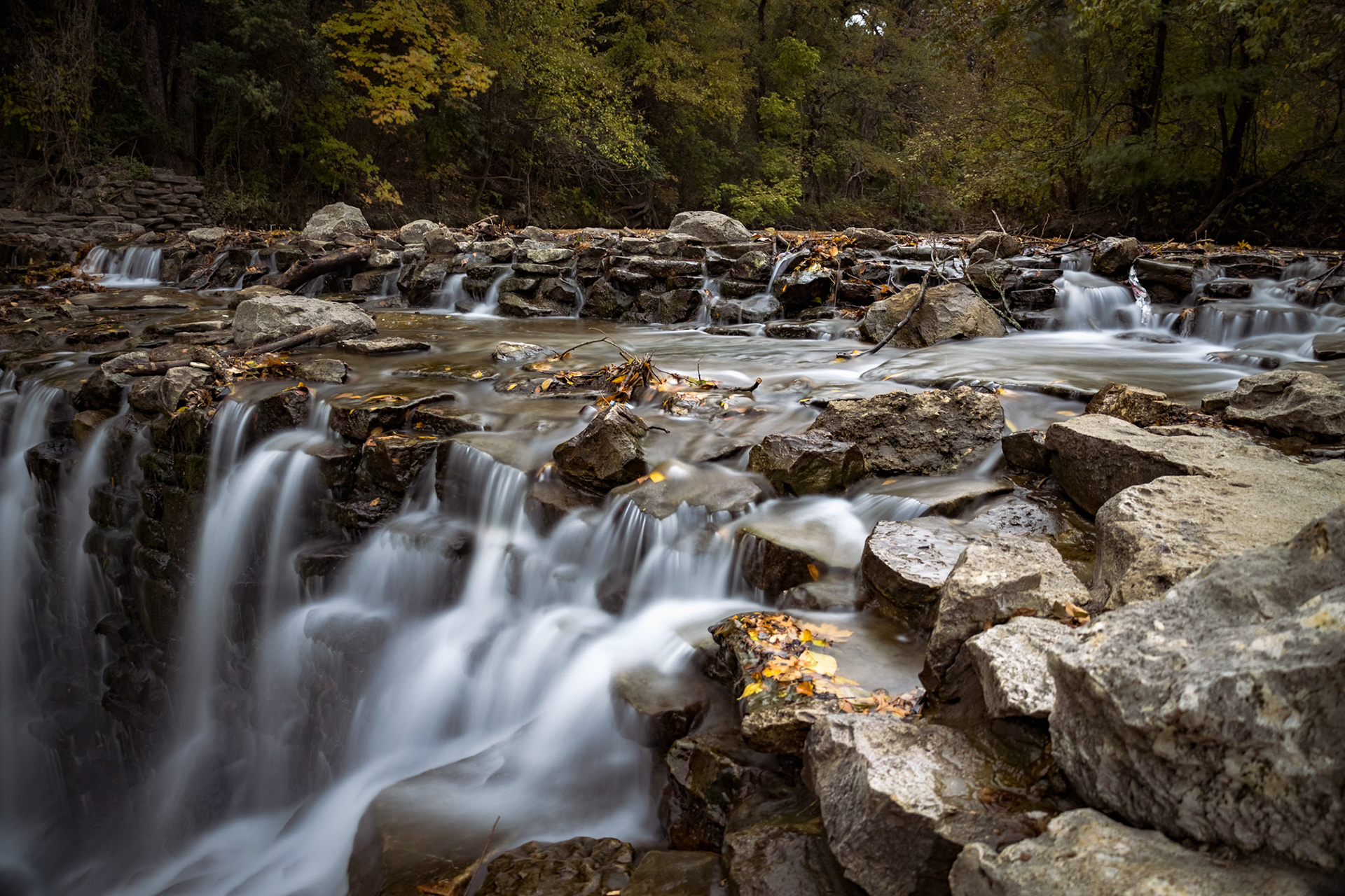 2022 - Prairie Creek Falls, Richardson, Texas - digital photograph