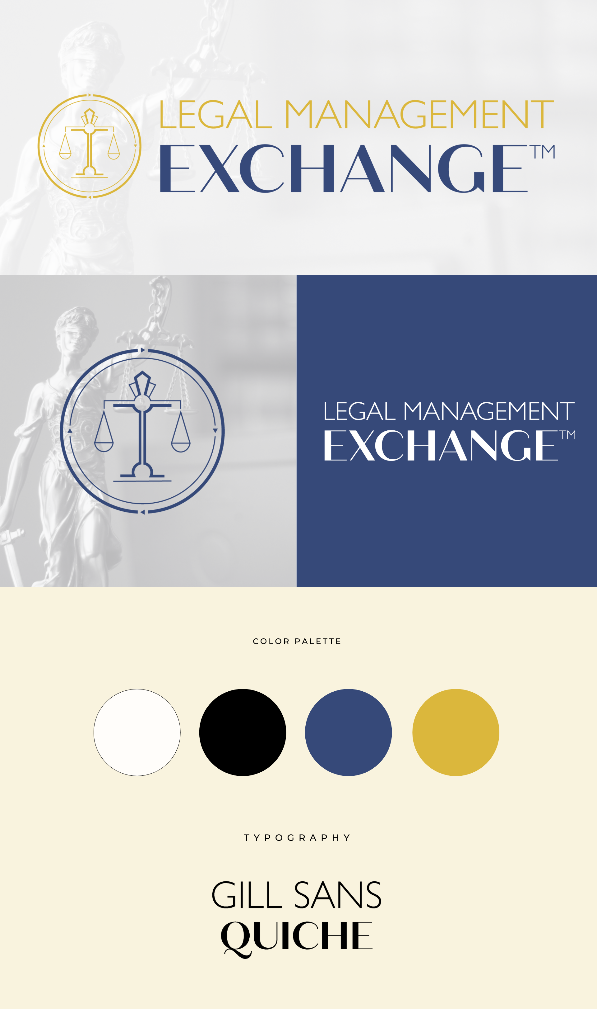 Legal Management Exchange Logo Design