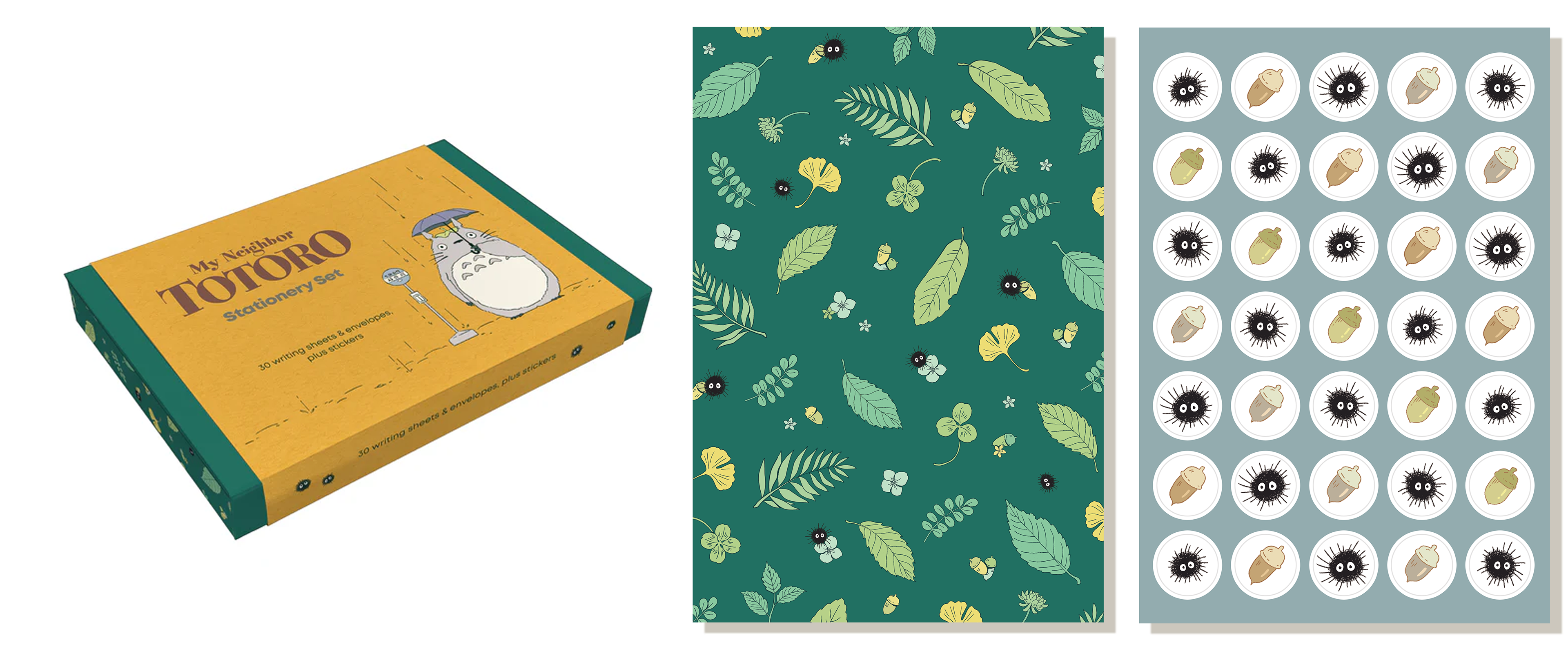 Cover Art, Back Pattern of Lettersheet, Sticker Sheet