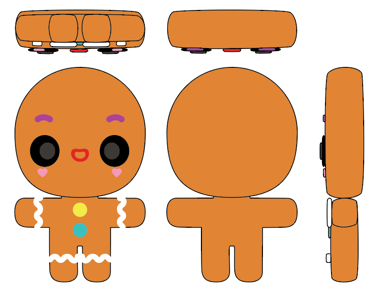 Gingerbread Turnarounds