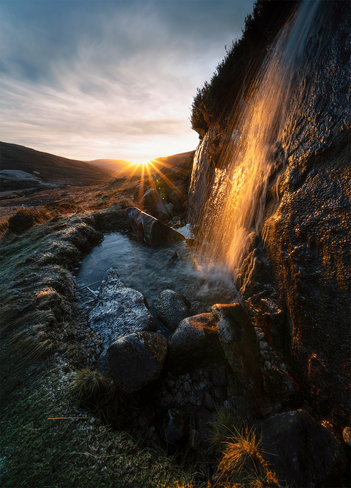 Glendafoss (Glendassan Valley, Co. Wicklow)