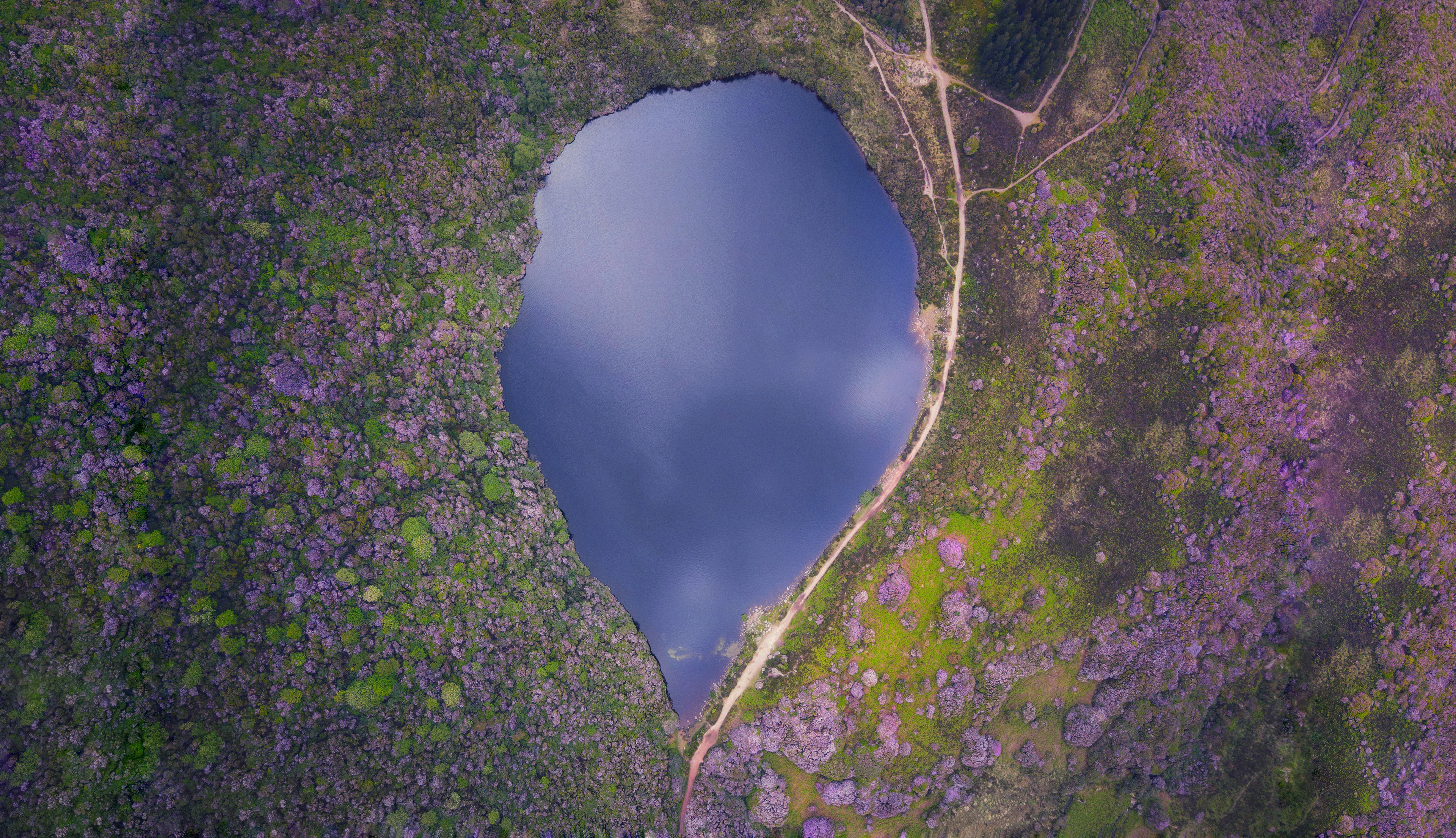 The Tear drop lake ( The Vee, Co. Tipperary )