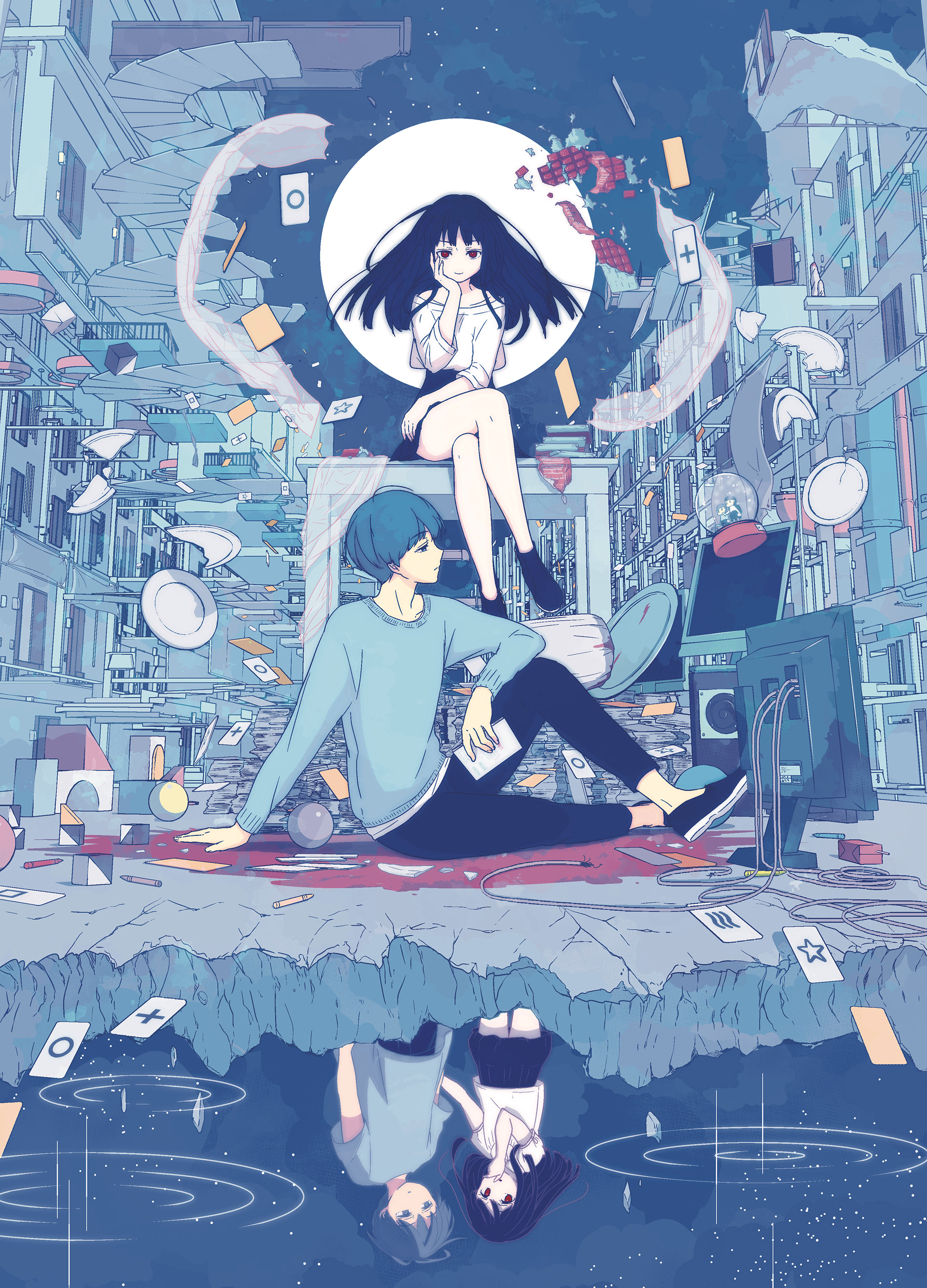 小説「ブラッド・アンド・チョコレート」装画