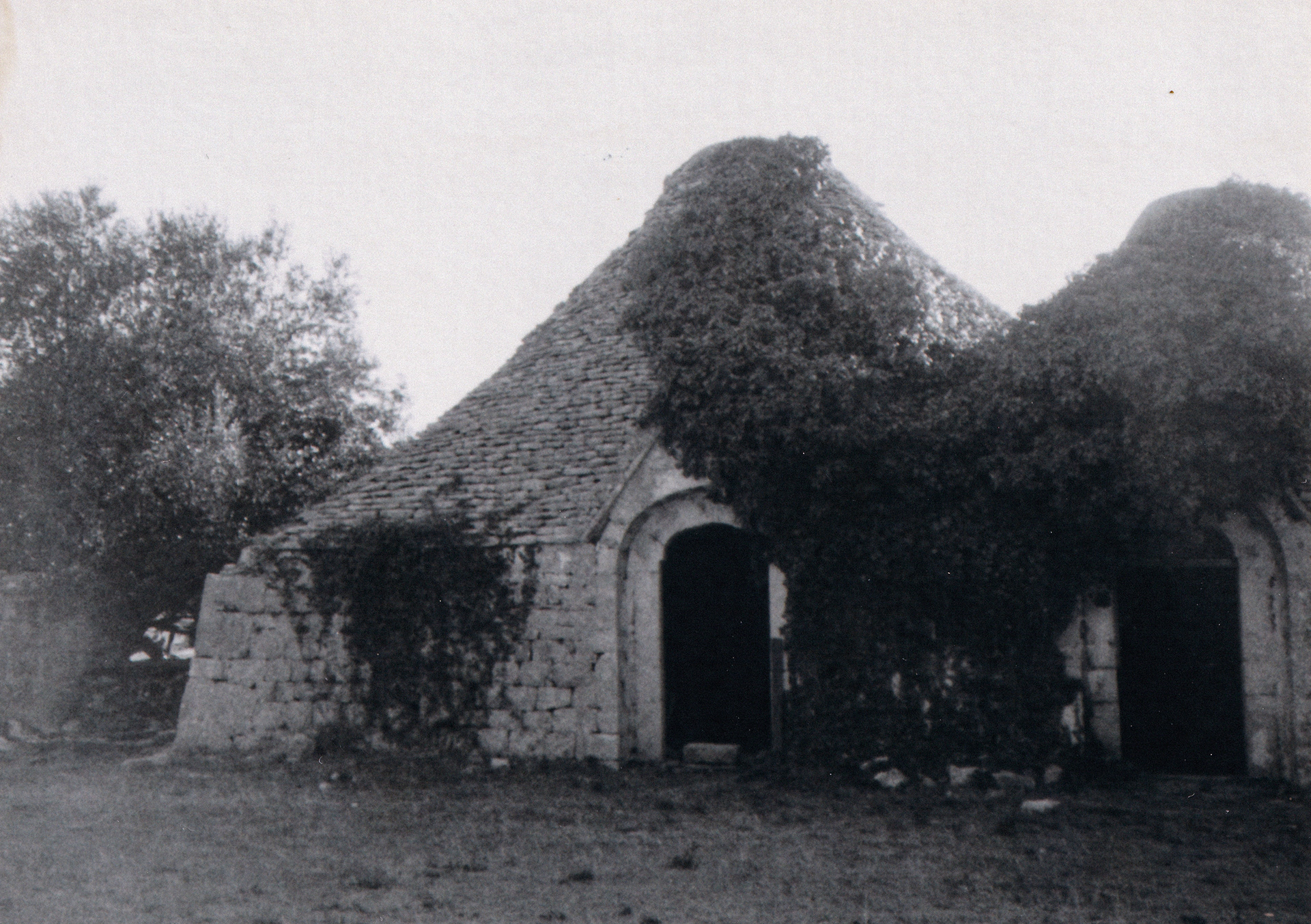 Trulli, shot with Ricoh Shotmaster Zoom and Ilford SFX 200.