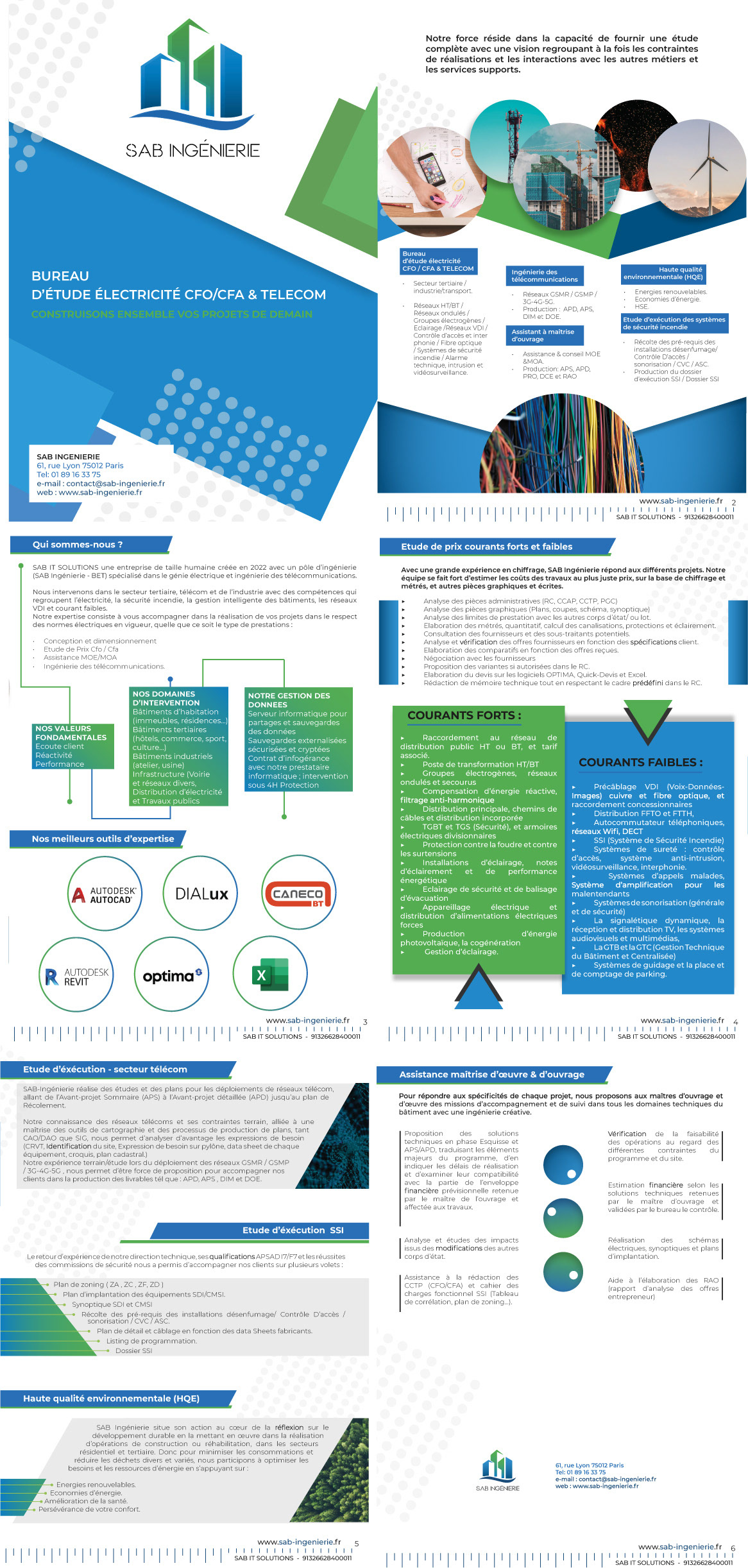 Brochure commerciale