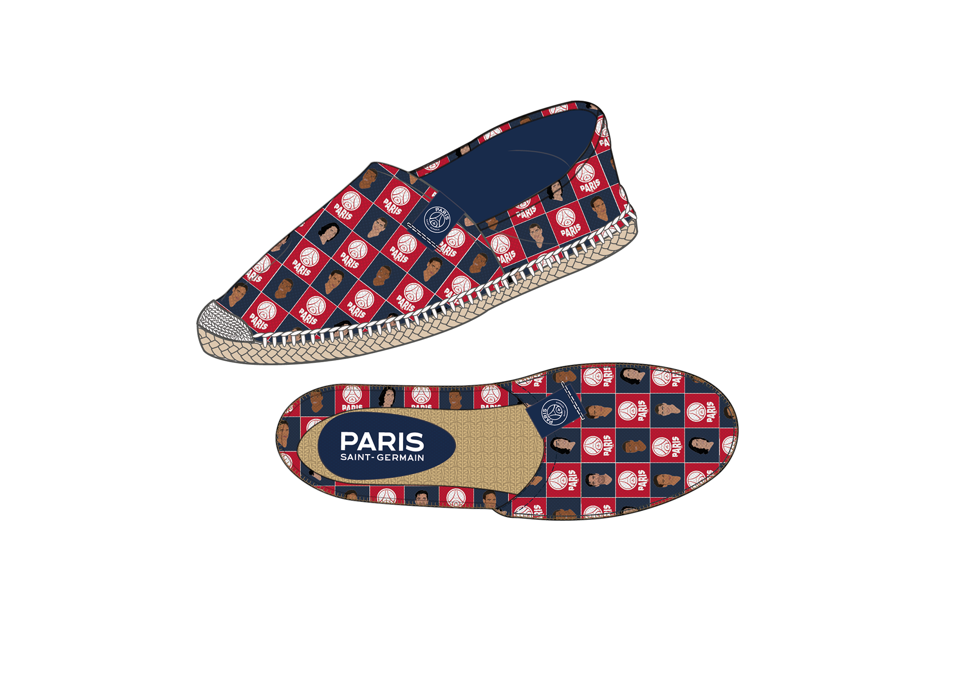 Chaussures en toile