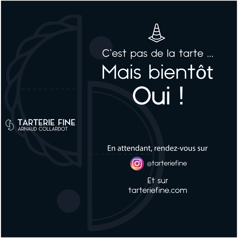 Sticker vitrine avant ouverture