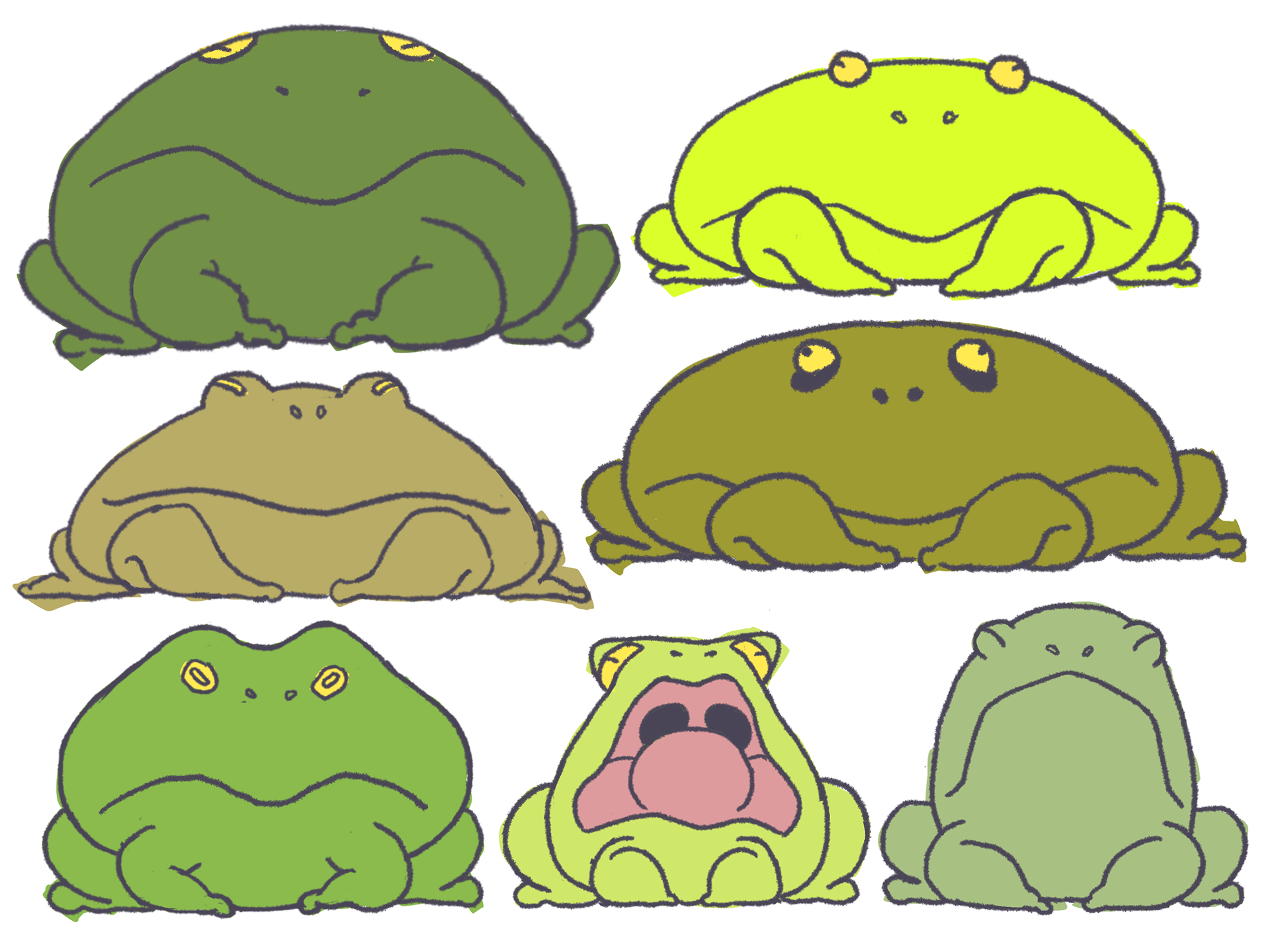 Ploppy frog rnd