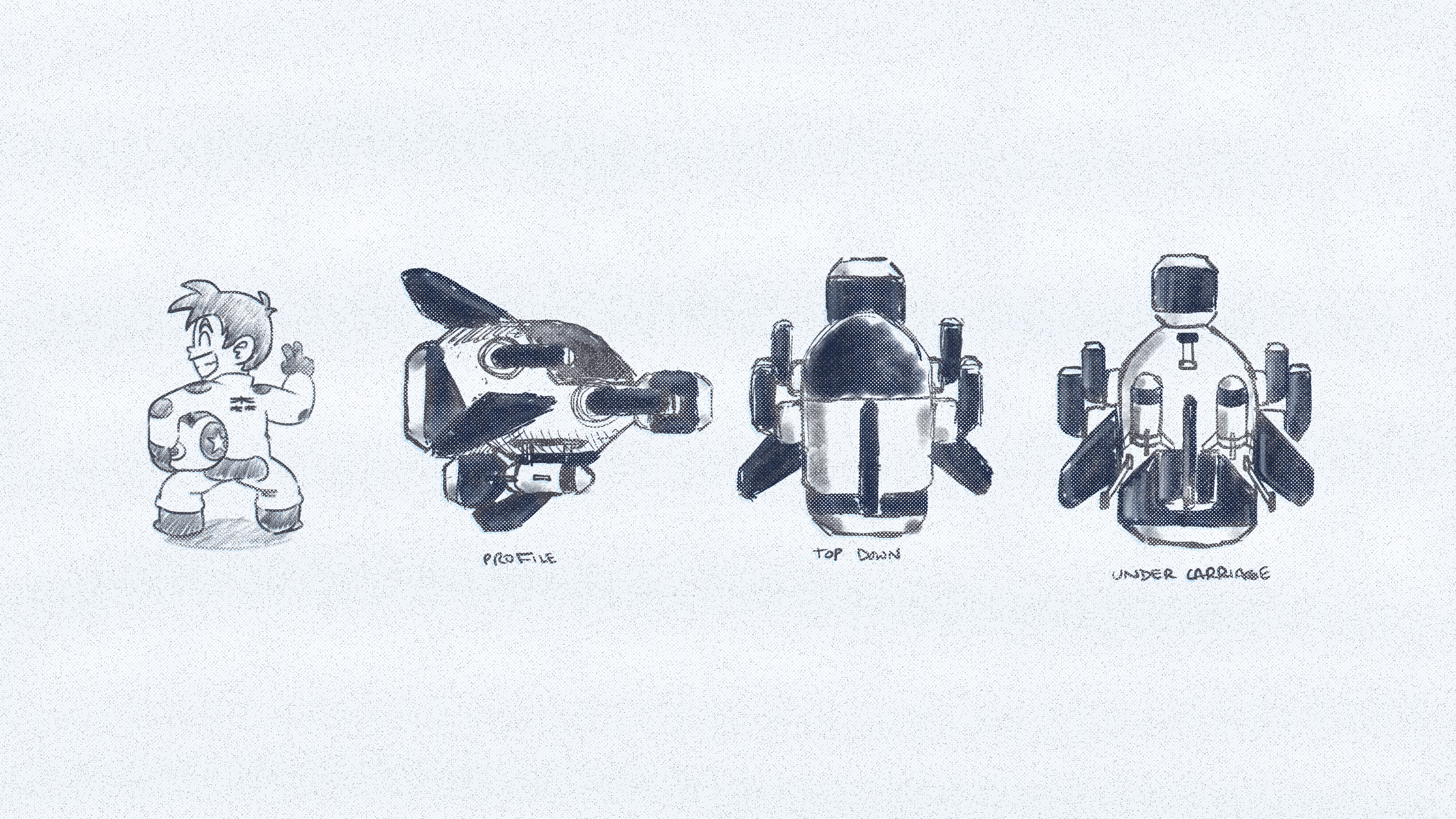 schmup kid & schmup ship