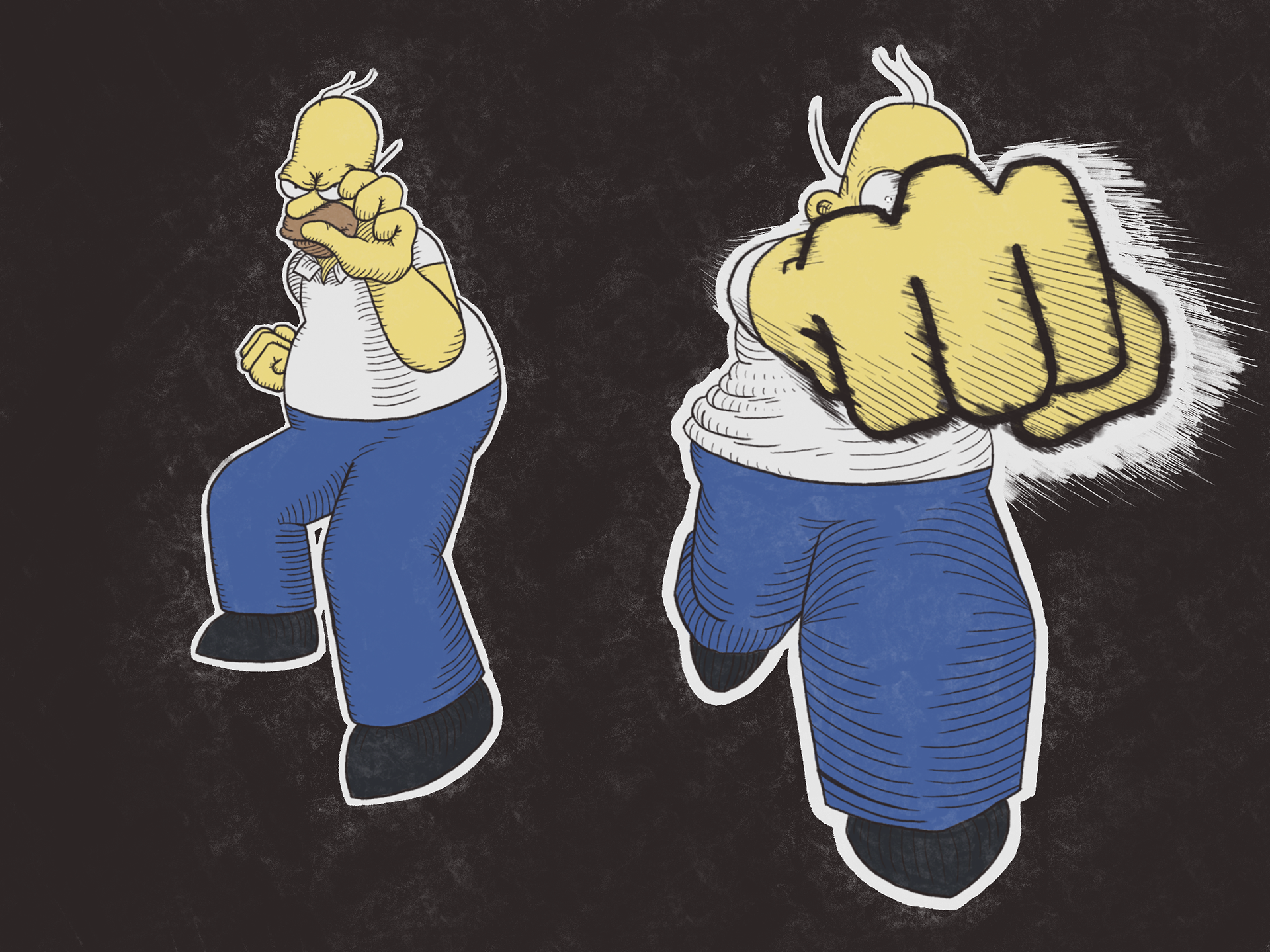 One Punch Homer