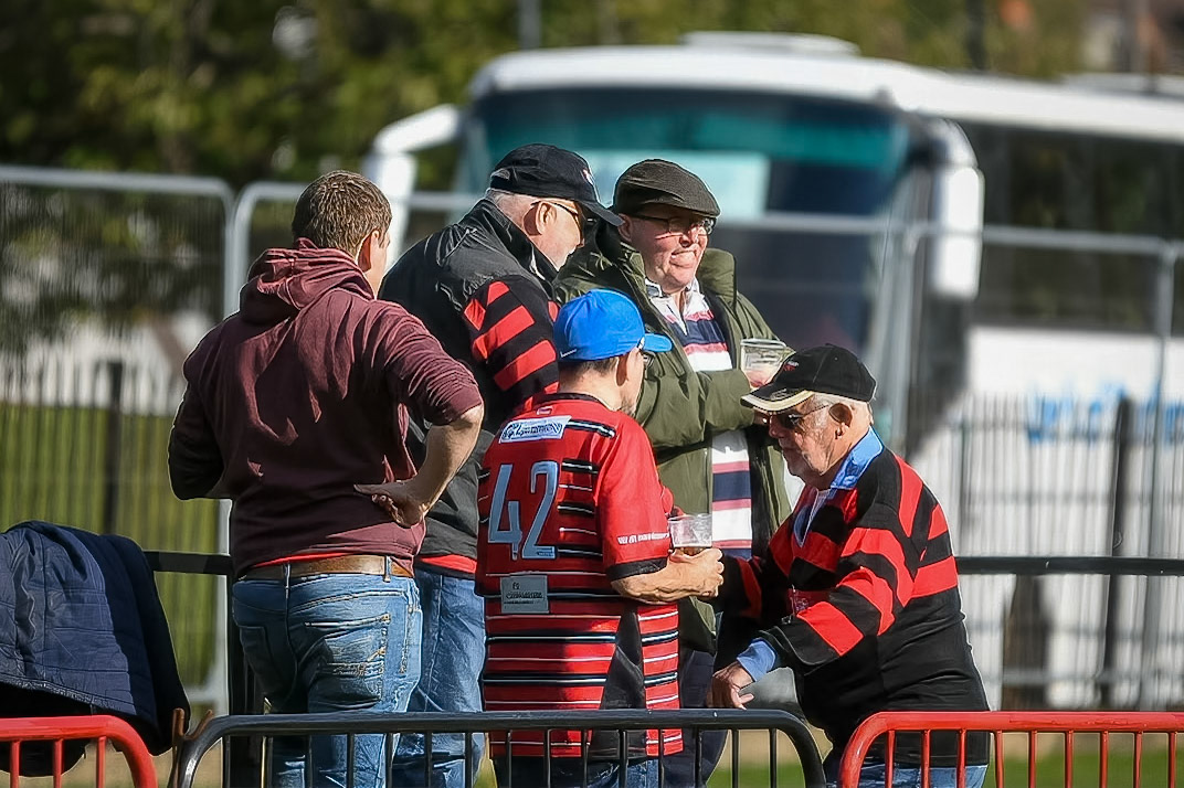 Images from the National League 1 match between Blackheath RFC v Darlington Mowden Park RFC at Westhorne Avenue, Well Hall, Royal Borough of Greenwich, London, Greater London, England, SE9 6JU, United Kingdom , London on 05/10/2024