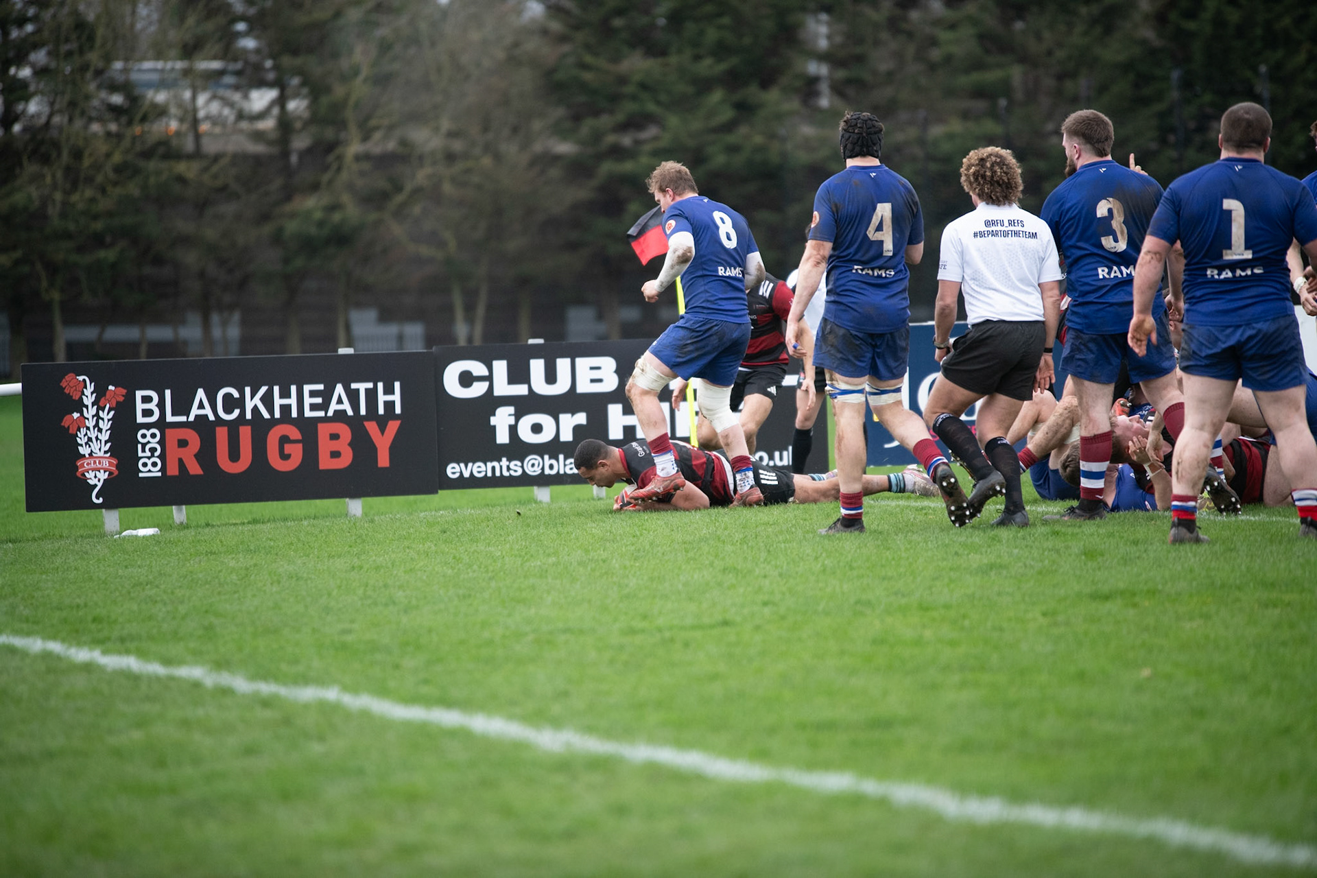 Images from the National League 1 match between Blackheath RFC v Dewsbury Rams RFC at The Utilita , London on 21/02/2026