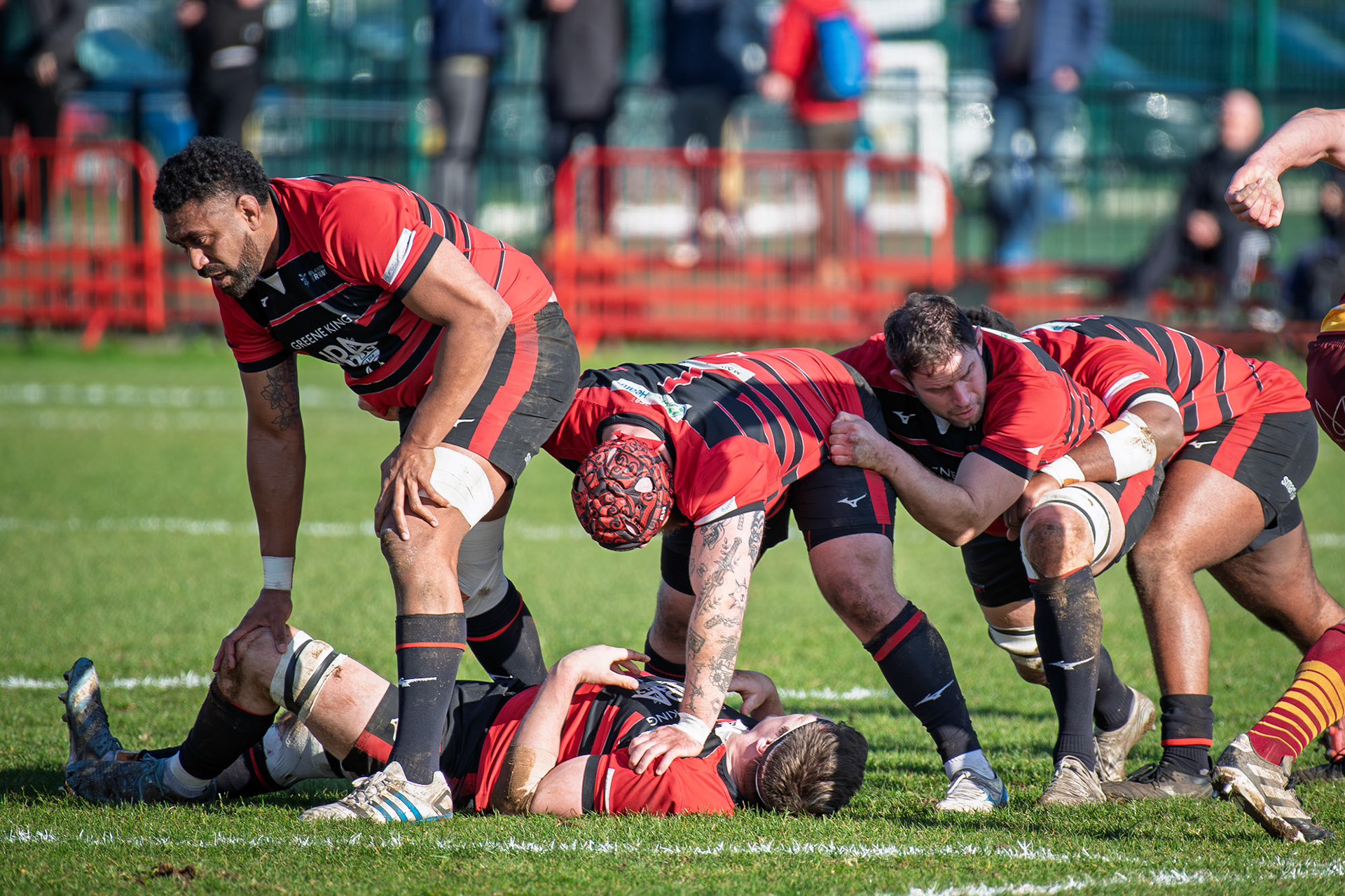 Images from the National League 1 match between Blackheath RFC v Sedgeley Park RFC at The Utilita , London on 01/03/2025