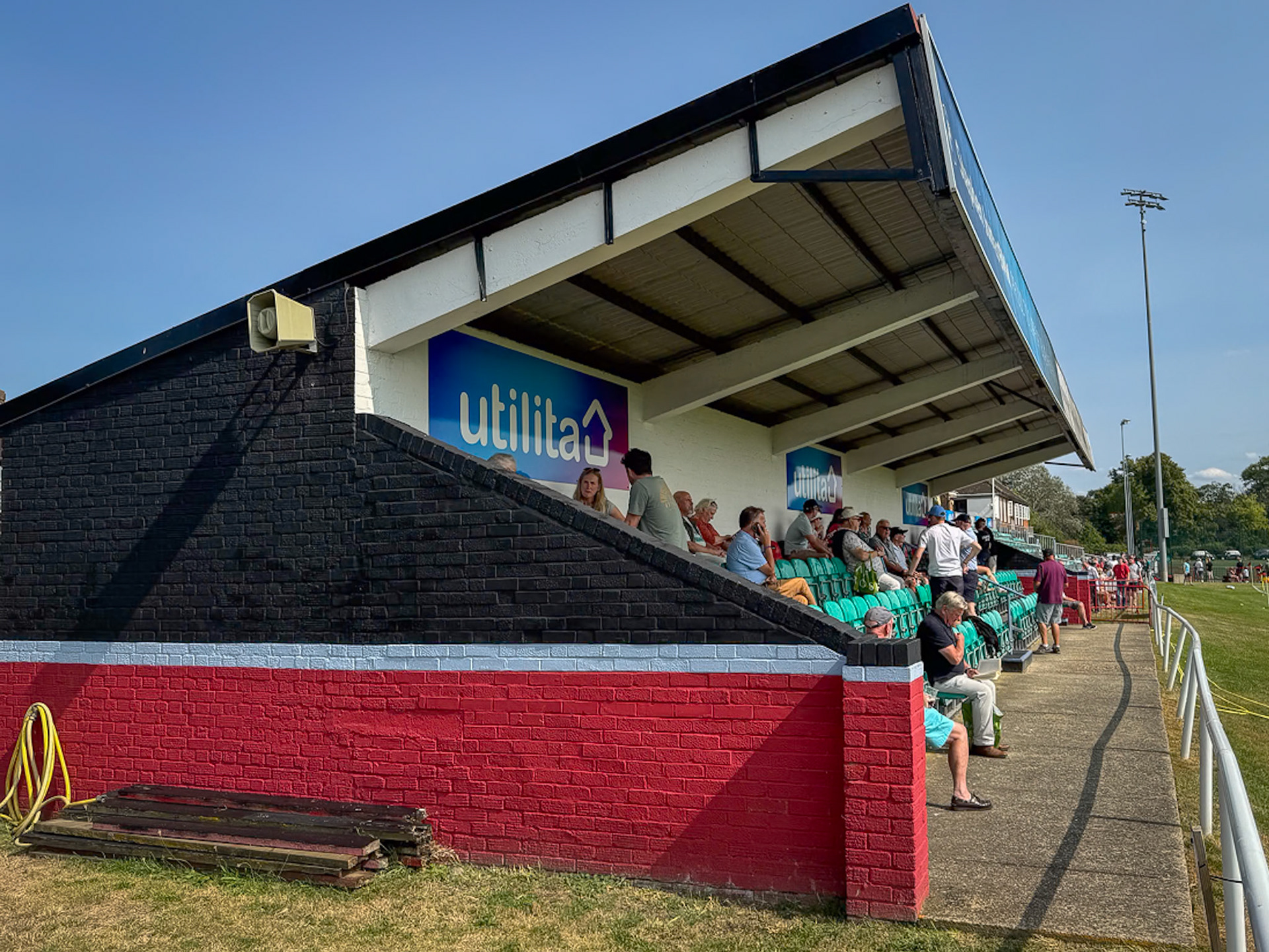 Images from the National League 1 match between Blackheath RFC v Barnes RFC at Kidbrooke Lane, Eltham Park, Well Hall, Royal Borough of Greenwich, London, Greater London, England, SE9 6TD, United Kingdom , London on 17/08/2024